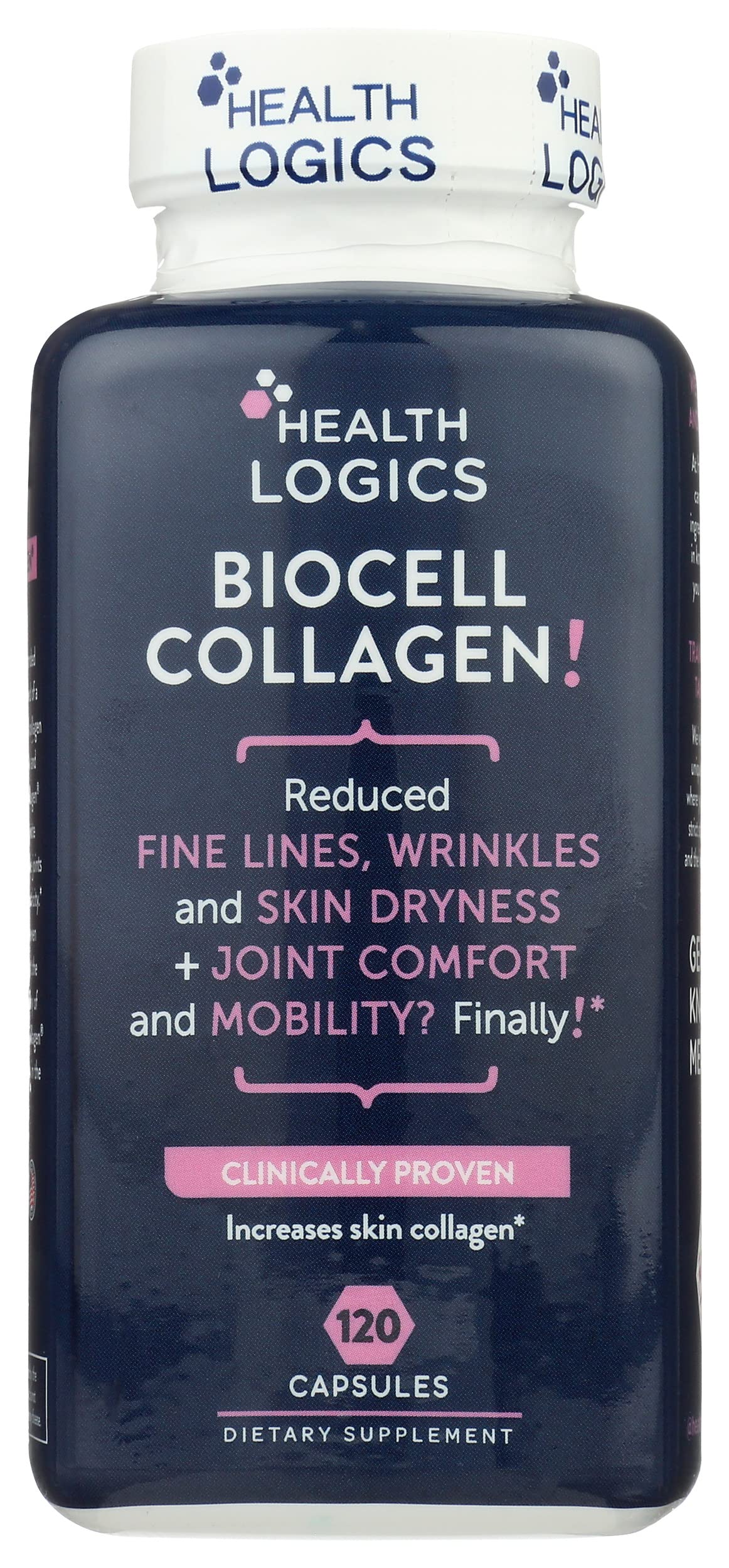 Health Logics BioCell Collagen Supplement Capsules 360