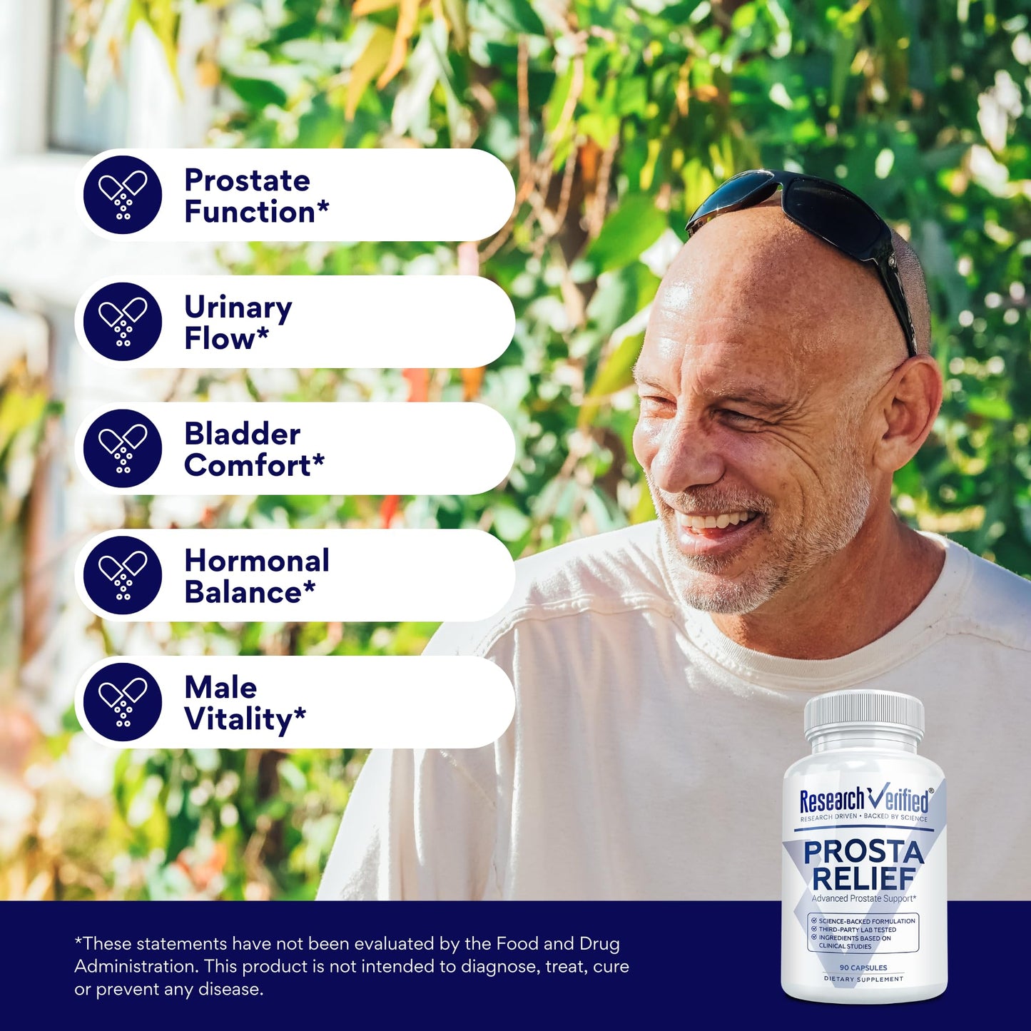 Research Verified Prosta Relief Capsule, 90 Count