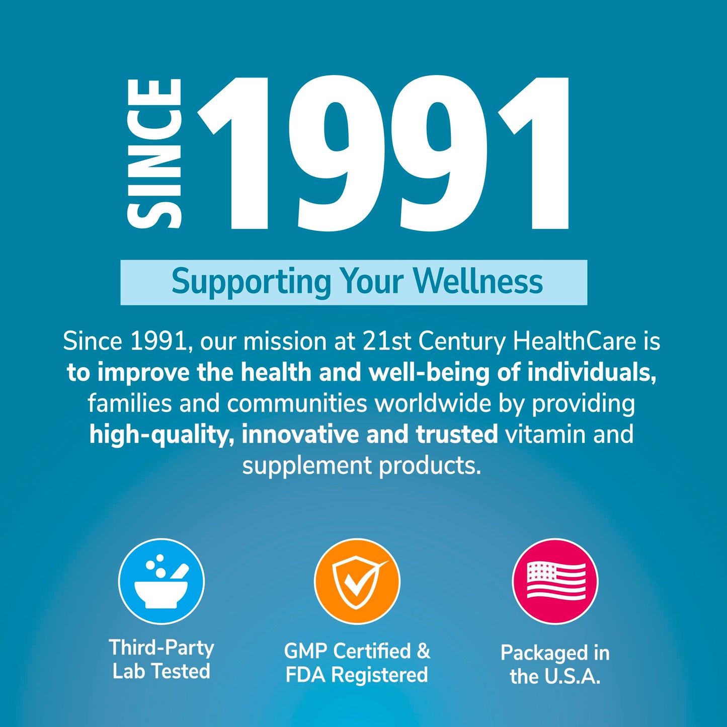 21st Century Magnesium Glycinate 1000mg Capsules 150