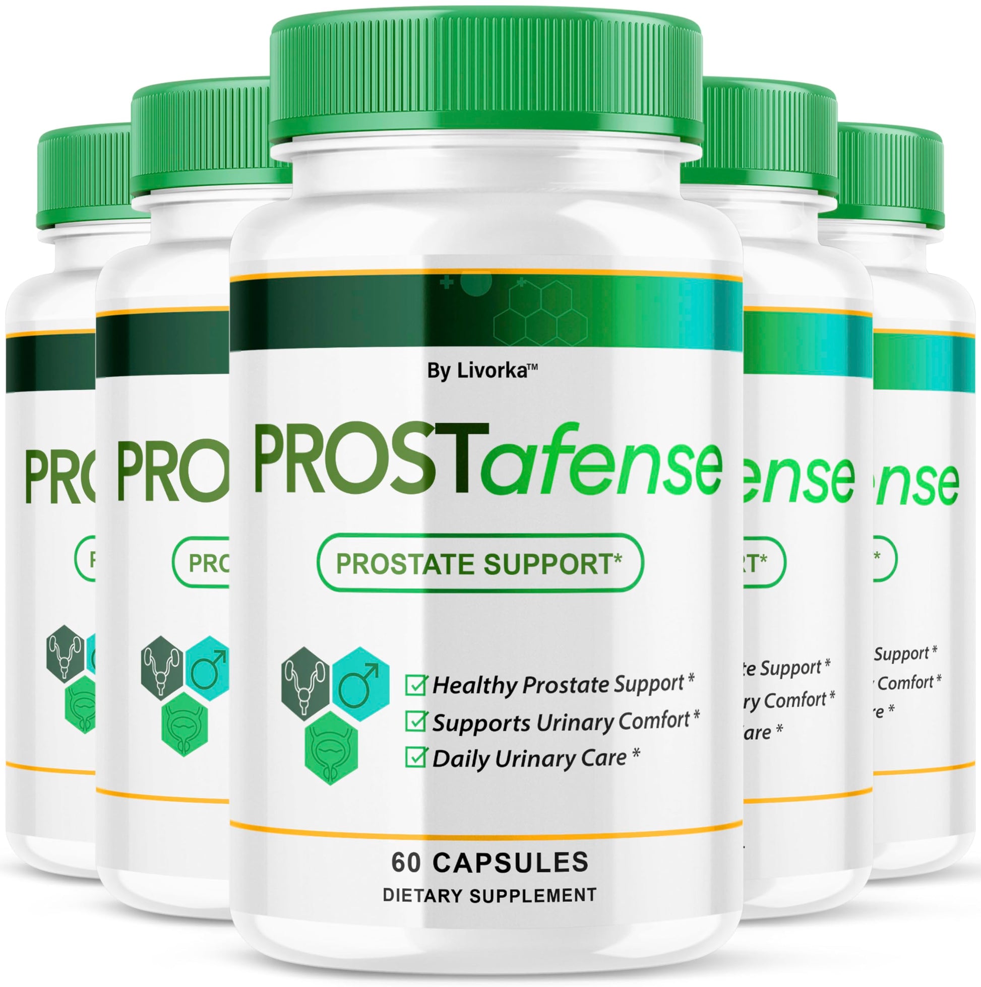 LIVORKA Prostafense Health Supplements for Men Capsule, 300 Capsules