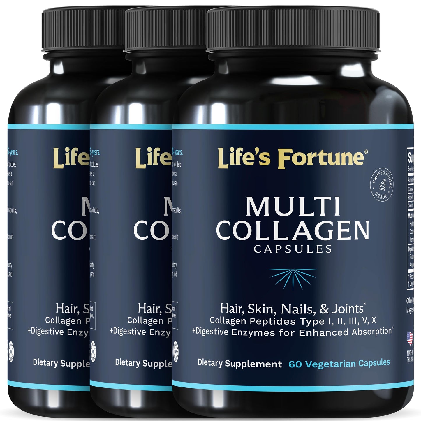 Lewis Labs Enhanced Collagen Capsules, 180 Count
