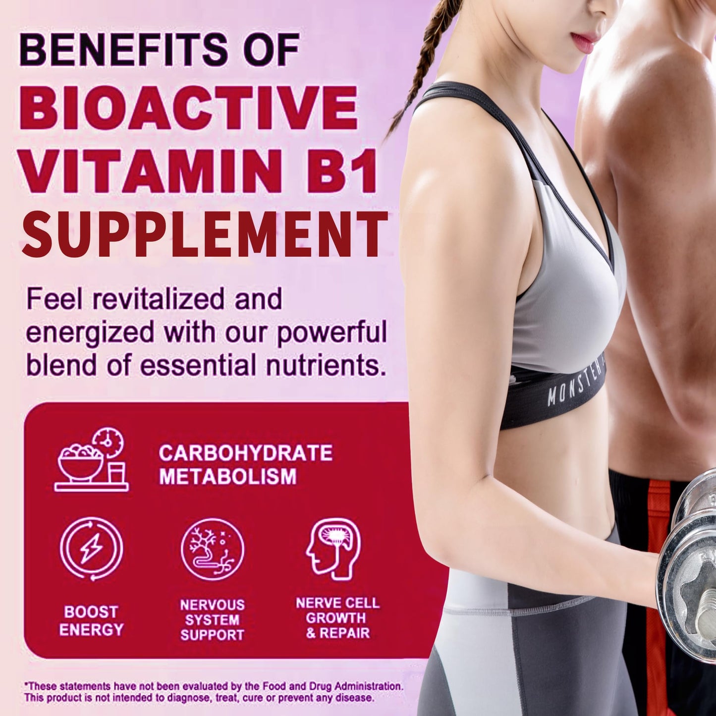NoMiLu Benfotiamine 500mg Capsules 120