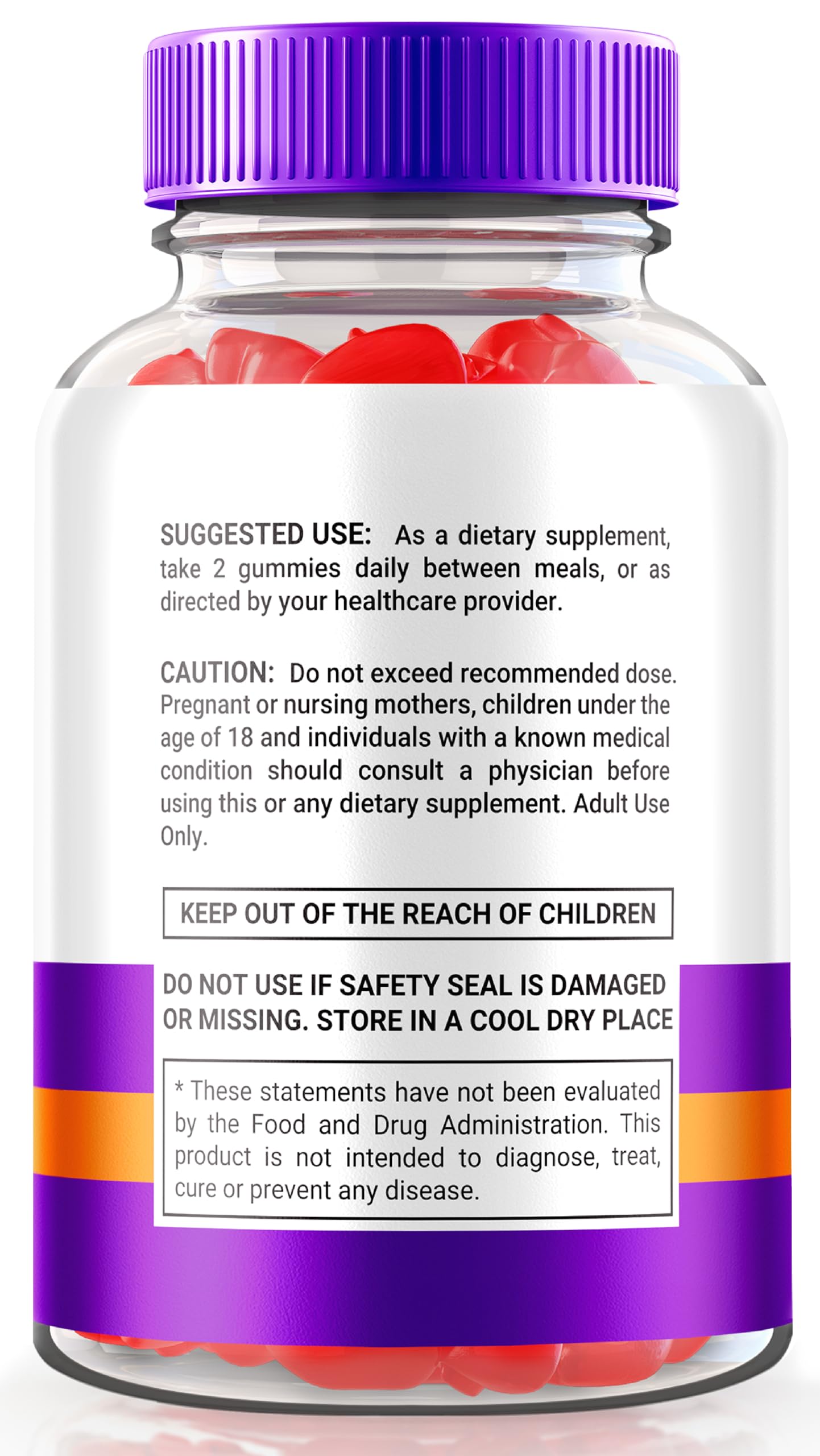 NutraRize Ultra Quick Keto ACV Gummies, 180 Gummies