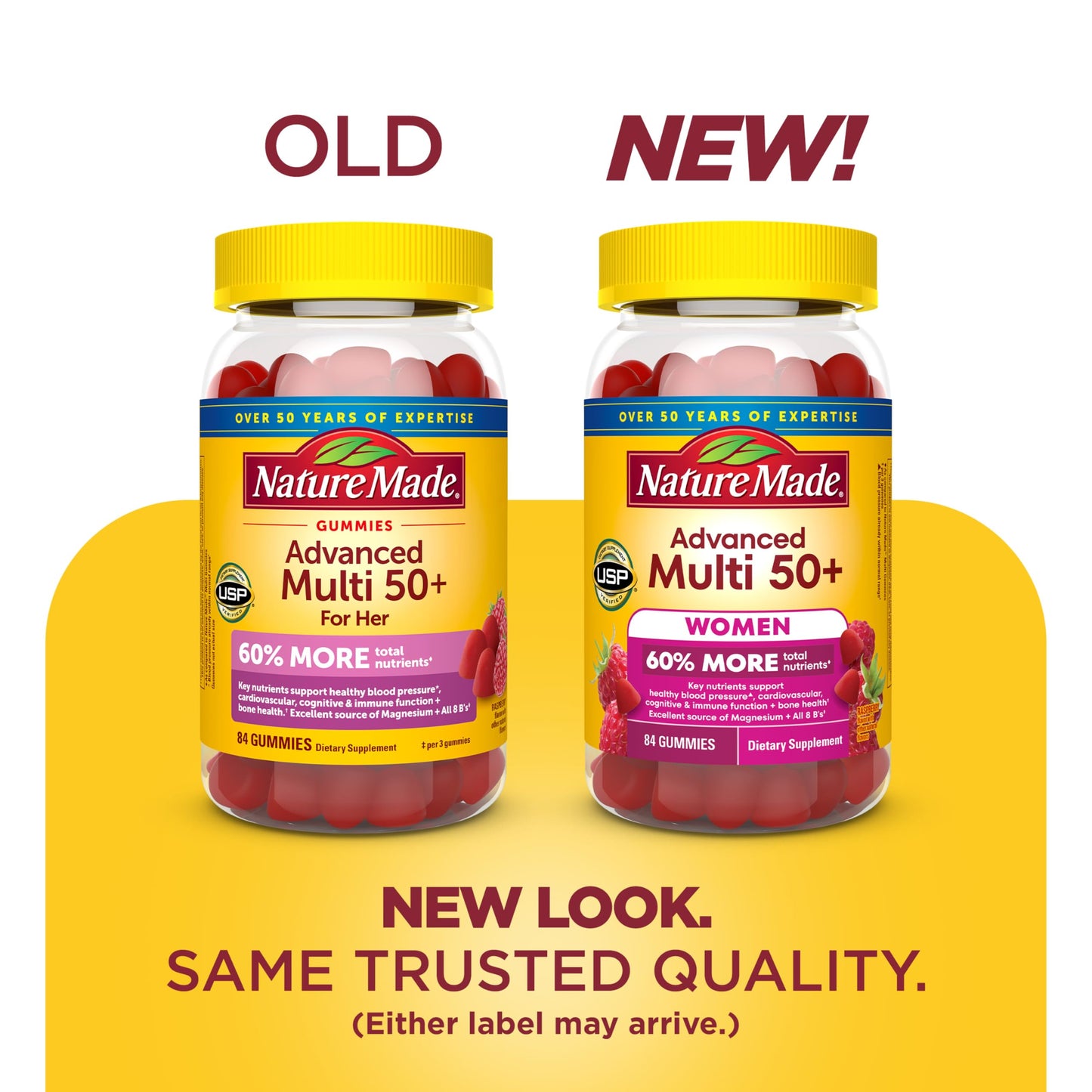 Nature Made Advanced Multivitamin Gummies 84 Count