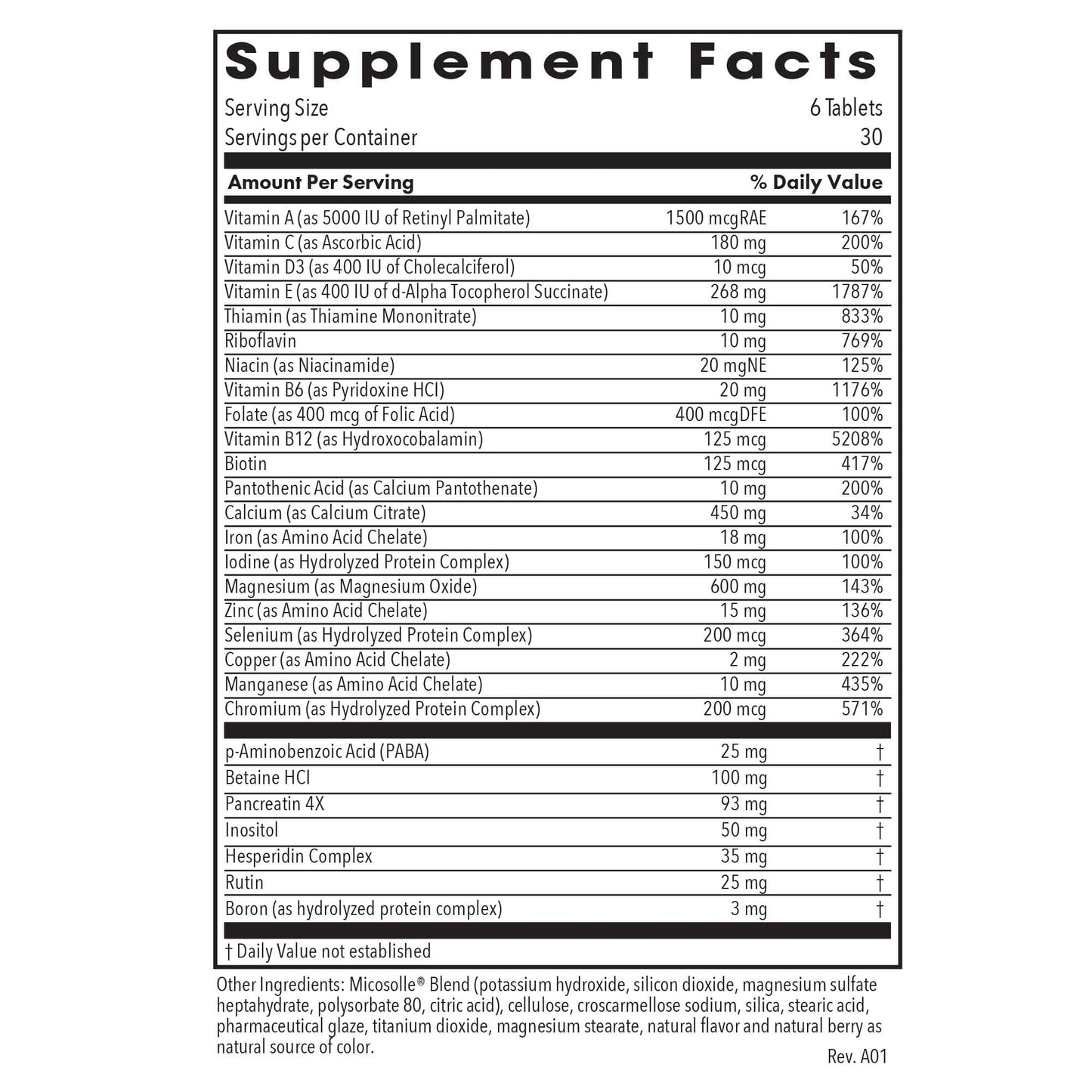 Optimox Gynovite Plus Tablet 180 Count