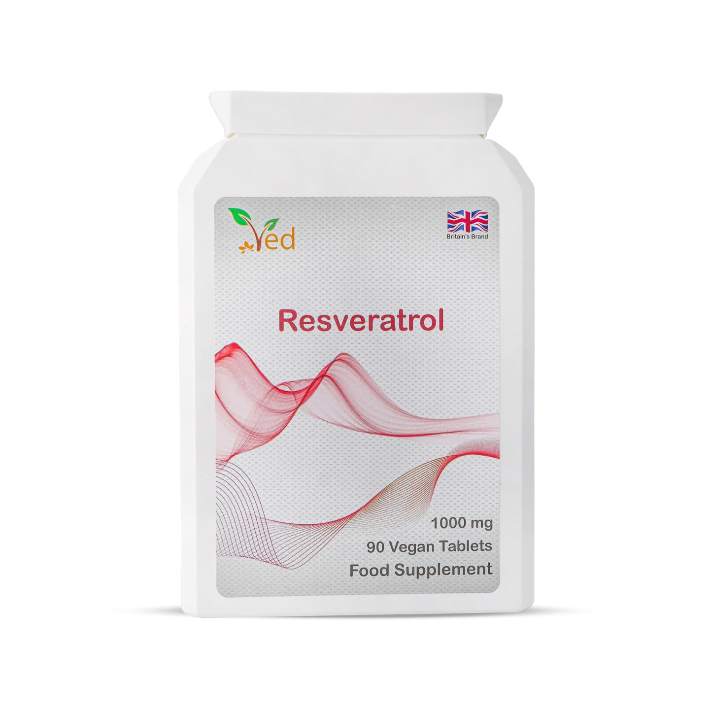 Ved Resveratrol 1000 mg Tablet, 90 Tablets