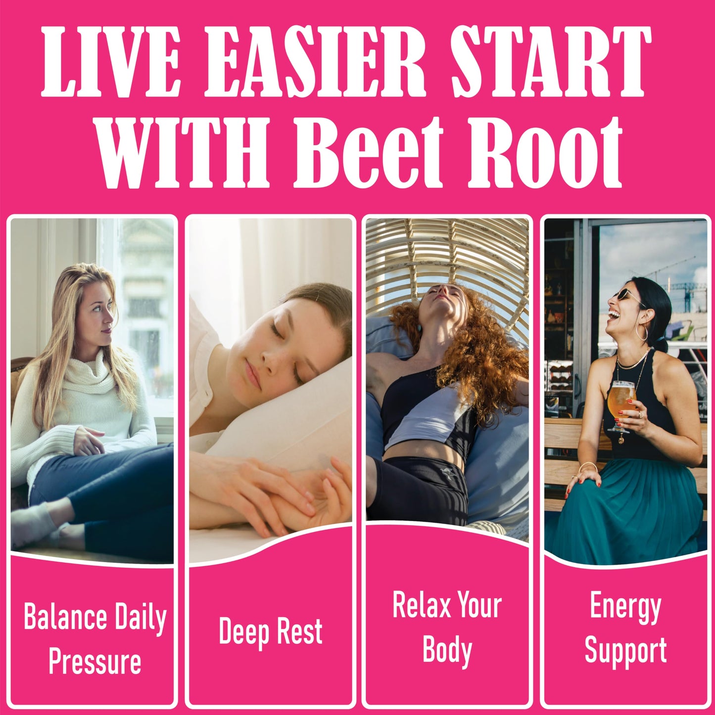 LIMYGOO Beet Root Capsules 1300mg Beetroot Powder for Natural Energy & Endurance Support, Non-GMO, 60 Capsules
