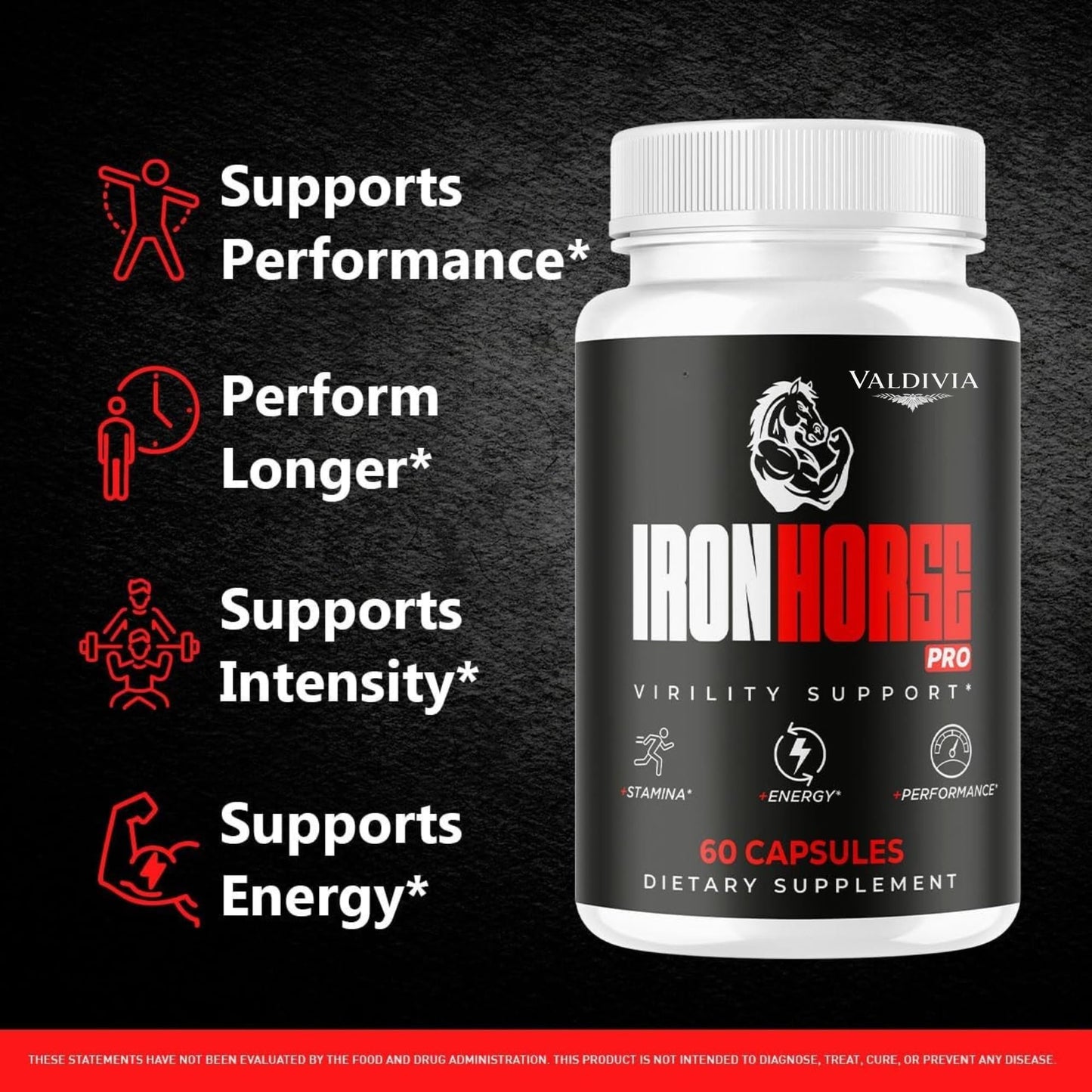 Valdivia Iron Horse Pro 120 Capsules