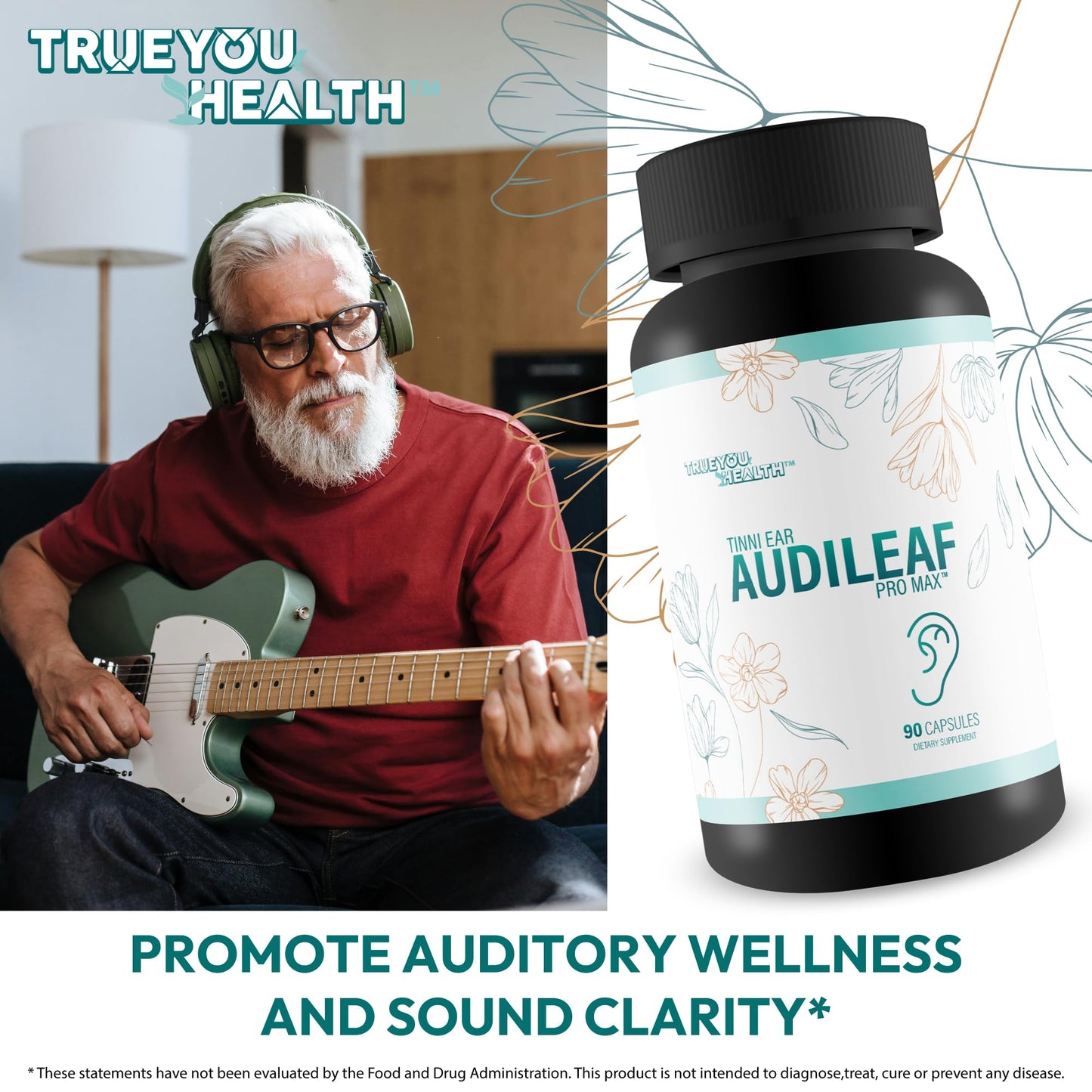 True You Health Audileaf Pro Max Capsules 90