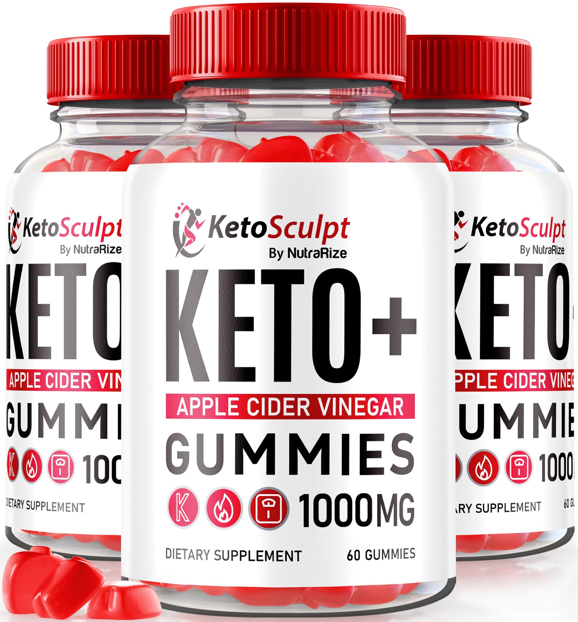 NutraRize Ketosculpt Gummies, 180 Gummies