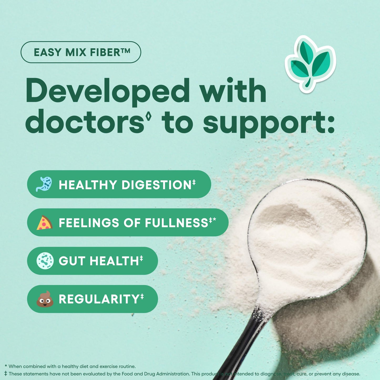 Physician's CHOICE Easy Mix Fiber for GLP-1 Support Powder 7.1 oz