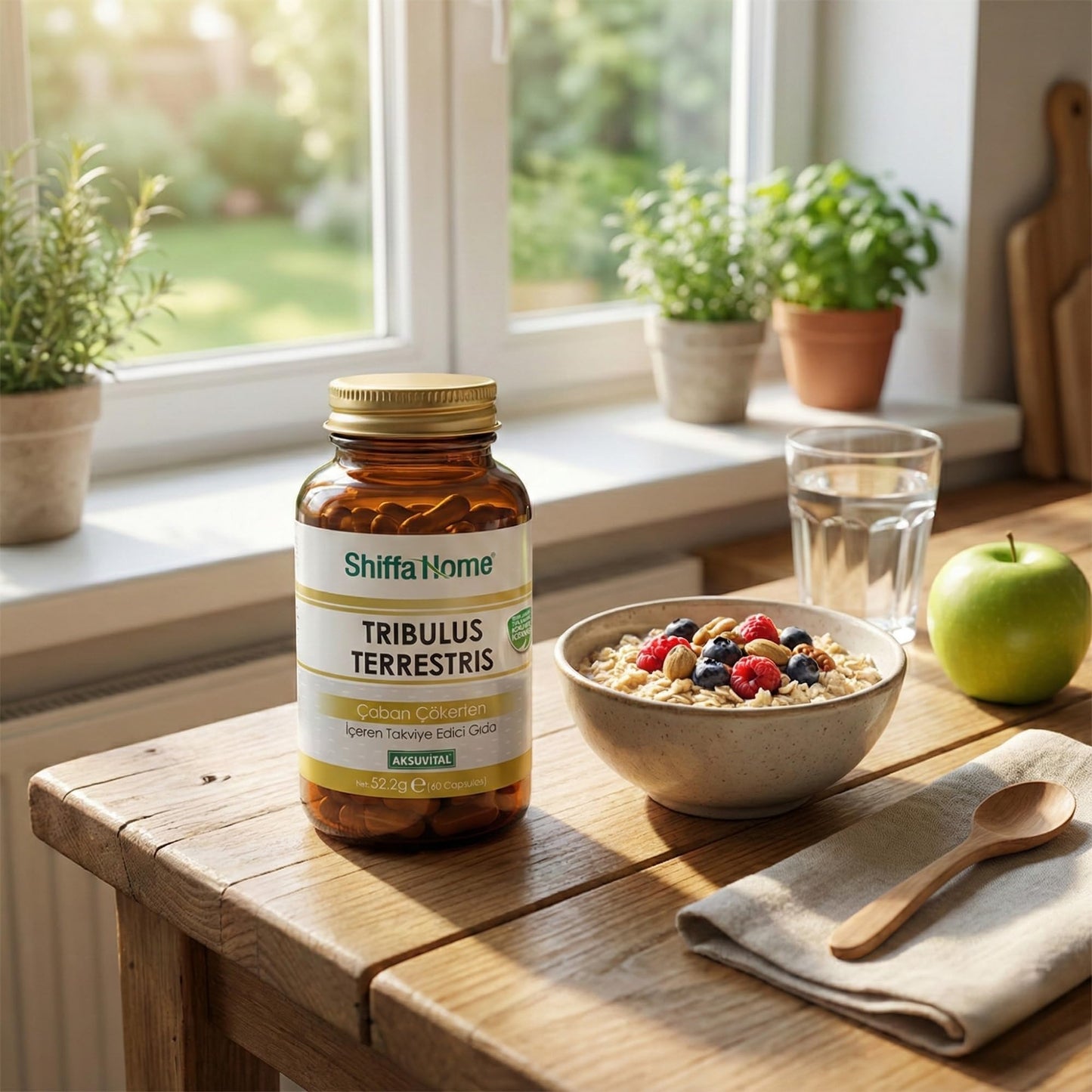 shiffahome Tribulus Terrestris Extract Capsules 60 Capsules