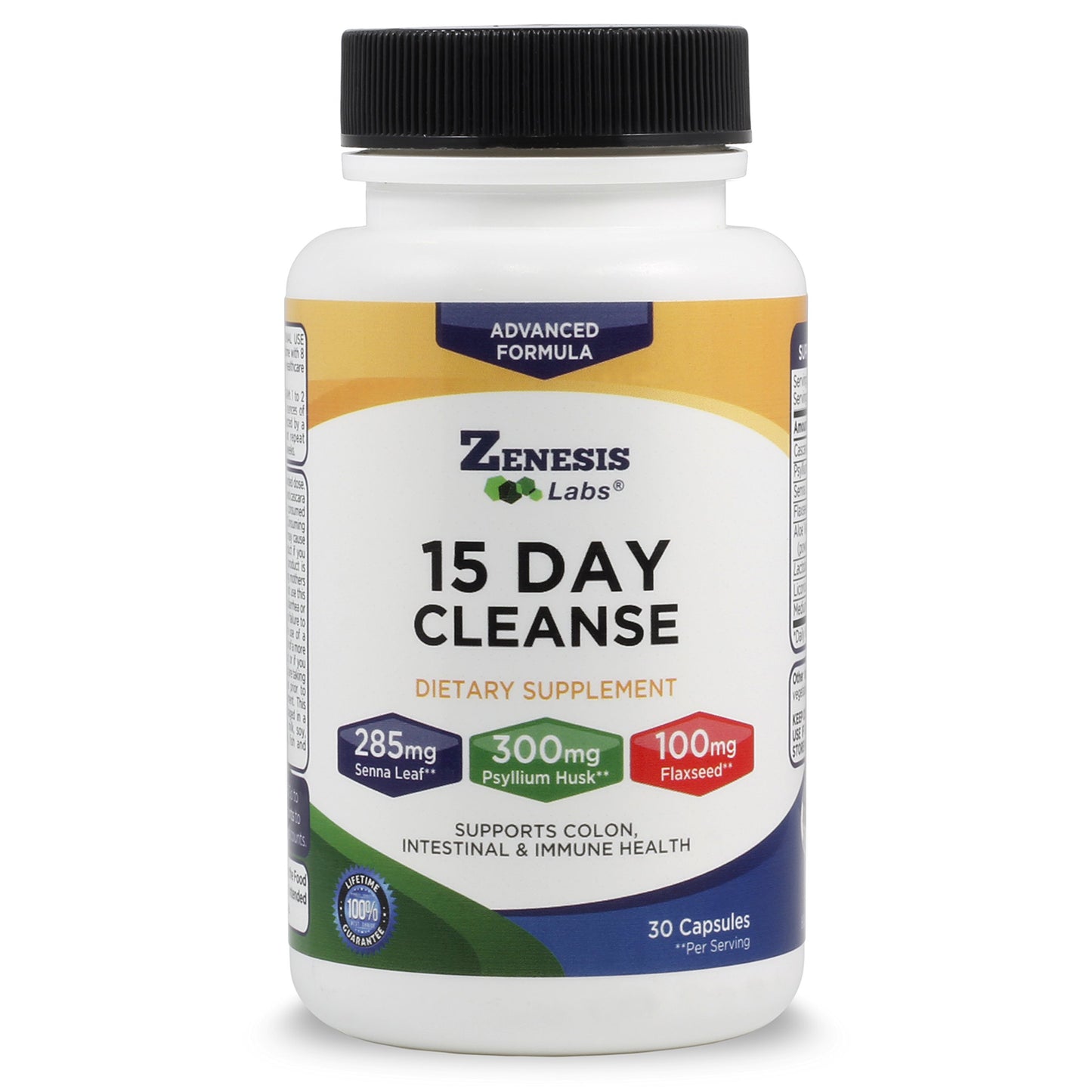 Zenesis Labs 15 Day Detox Cleanse Capsule 30 Count