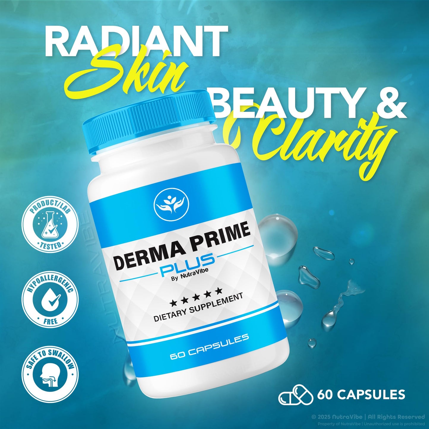 NutraRize Derma Prime Plus Capsules 180