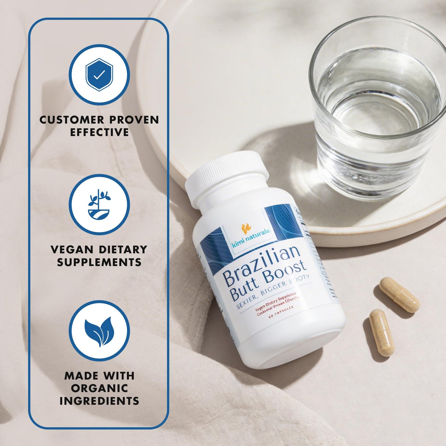KIMI Butt Enhancer Pills 60 Capsules