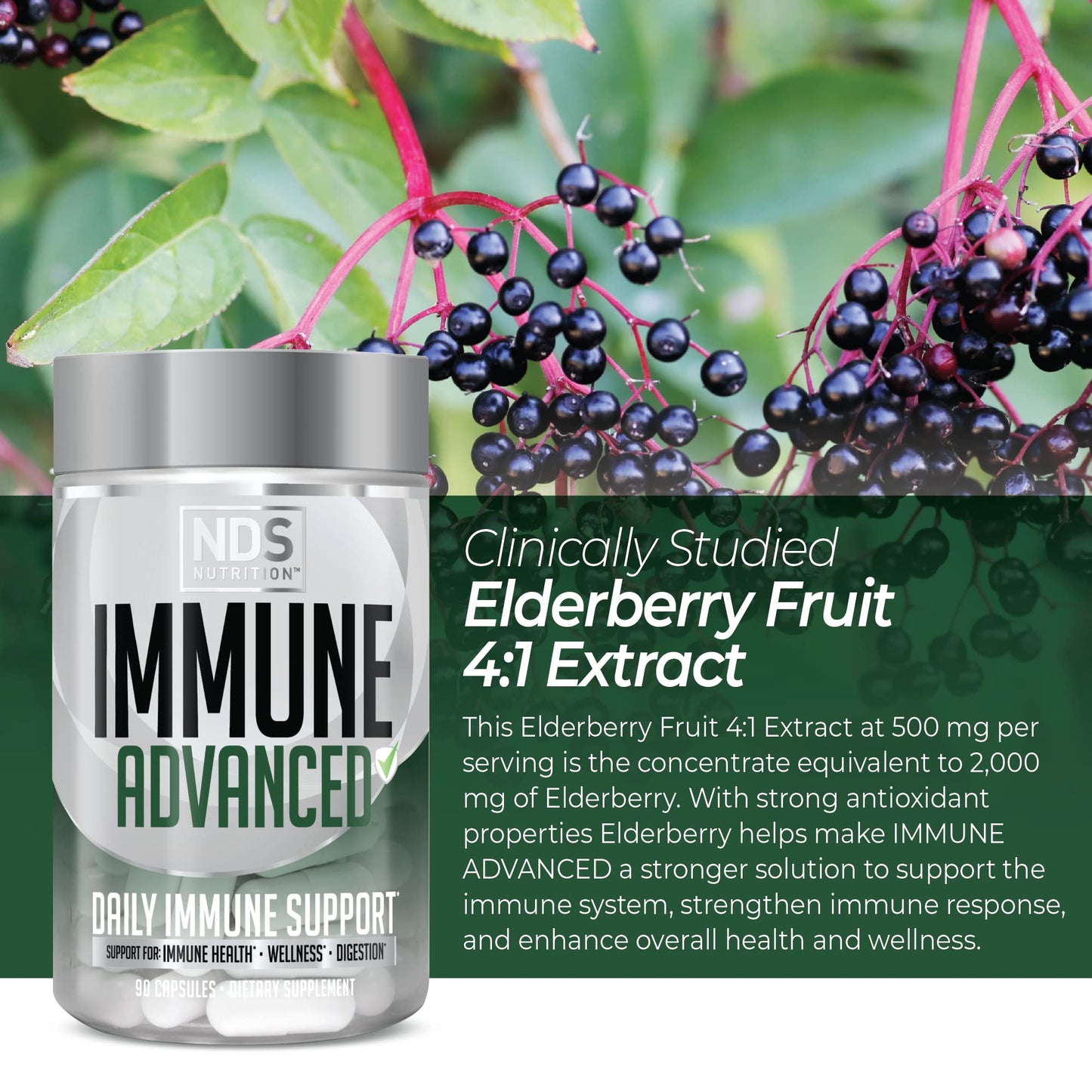 FitLife Brands Adults Nutrition Advanced Immune Booster 90 Capsules