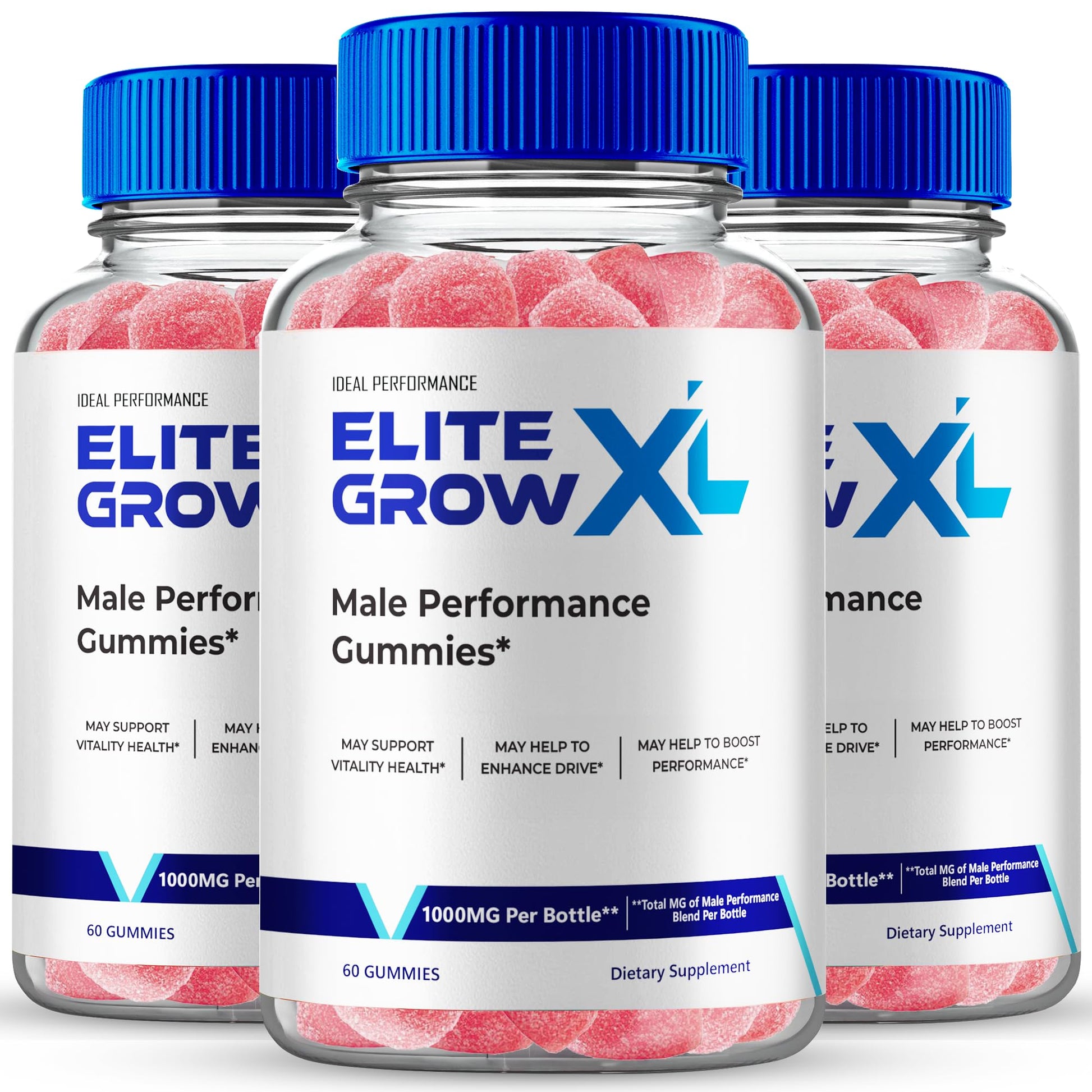 IDEAL PERFORMANCE Elite Grow XL Gummies 180-count