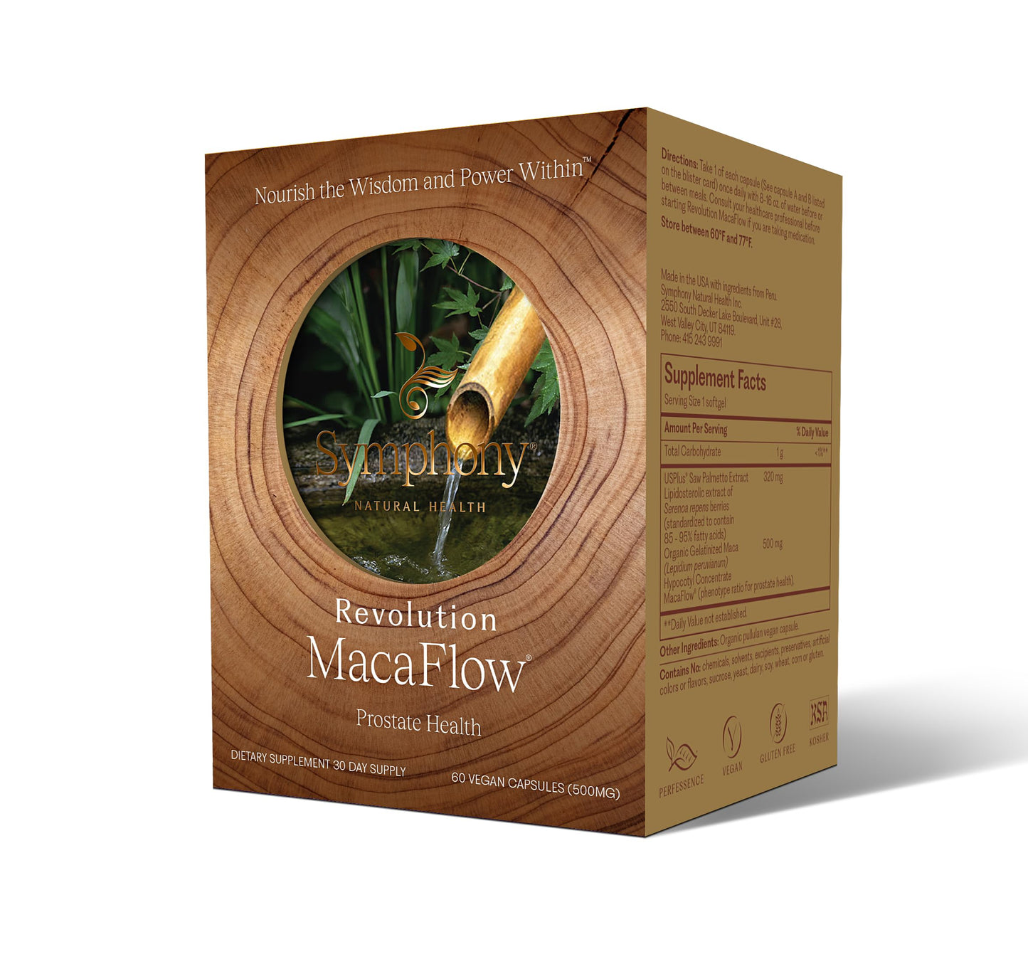 Natural Health International Revolution MacaFlow 90 Capsules