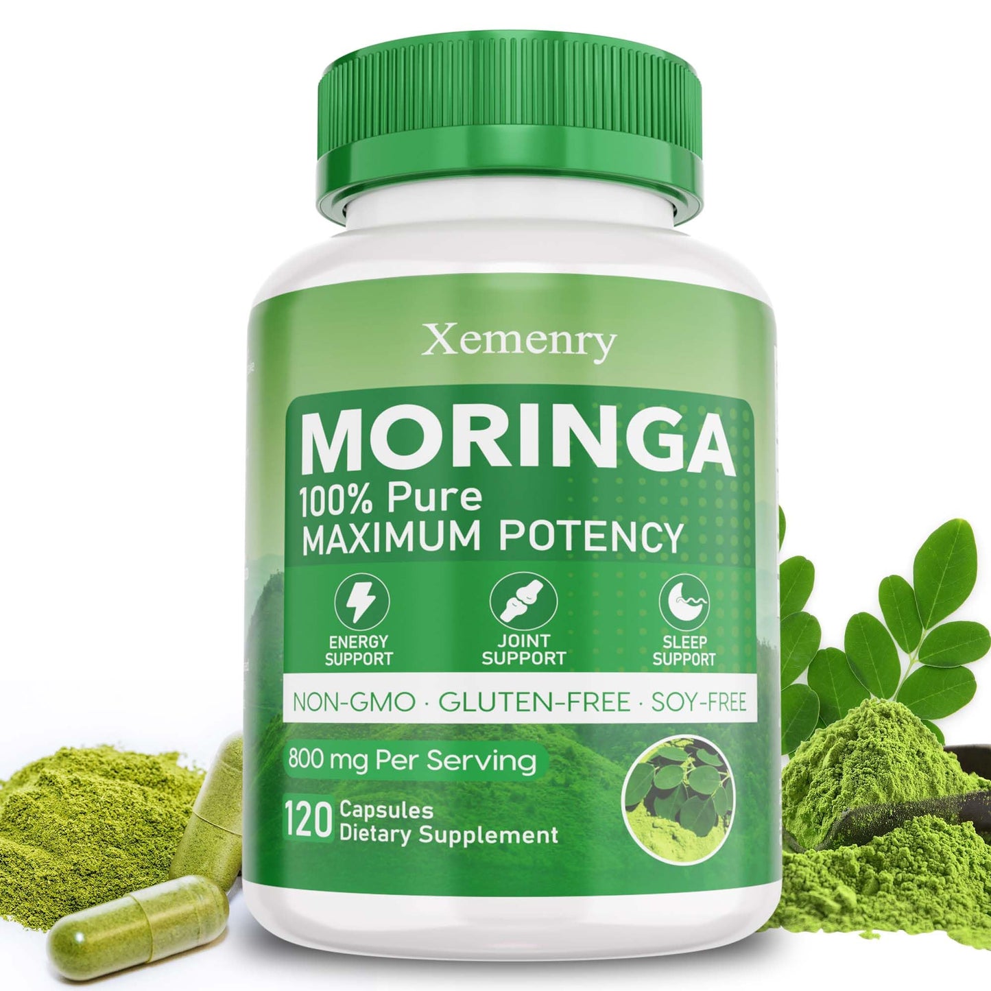 Xemenry Moringa Capsules Capsule 120 Count