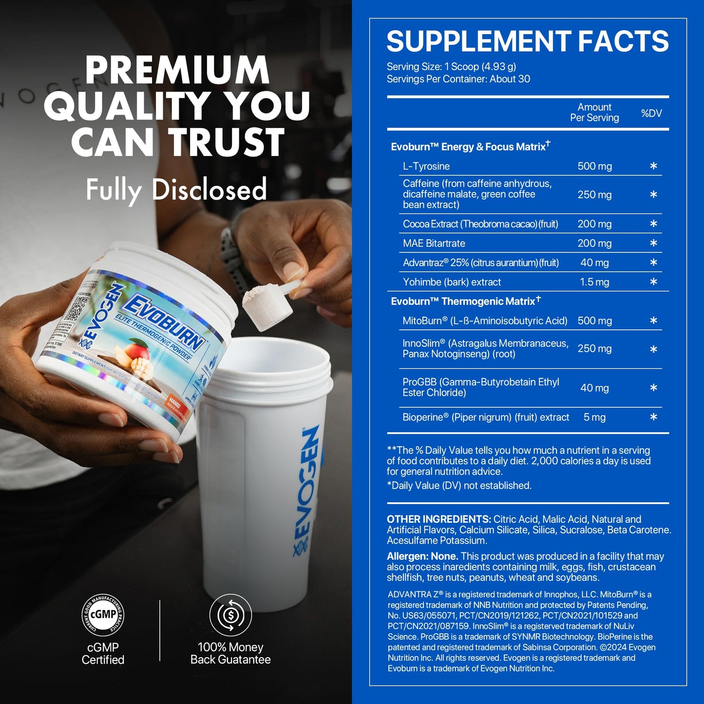 Evogen Evoburn Capsule 12 Count
