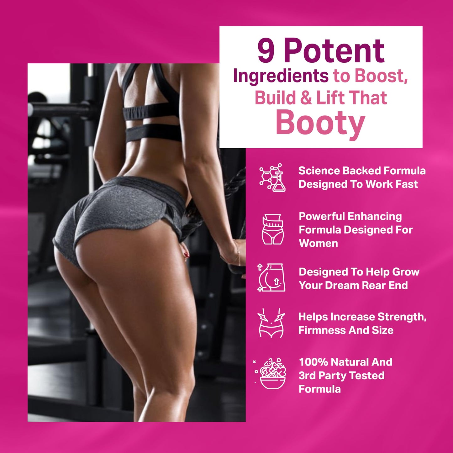 EPN Supplements Booty Gainer Pro Series Capsule 1 Count