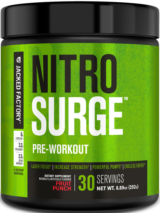 Jacked Factory Nitrosurge Pre Workout Powder 9.1