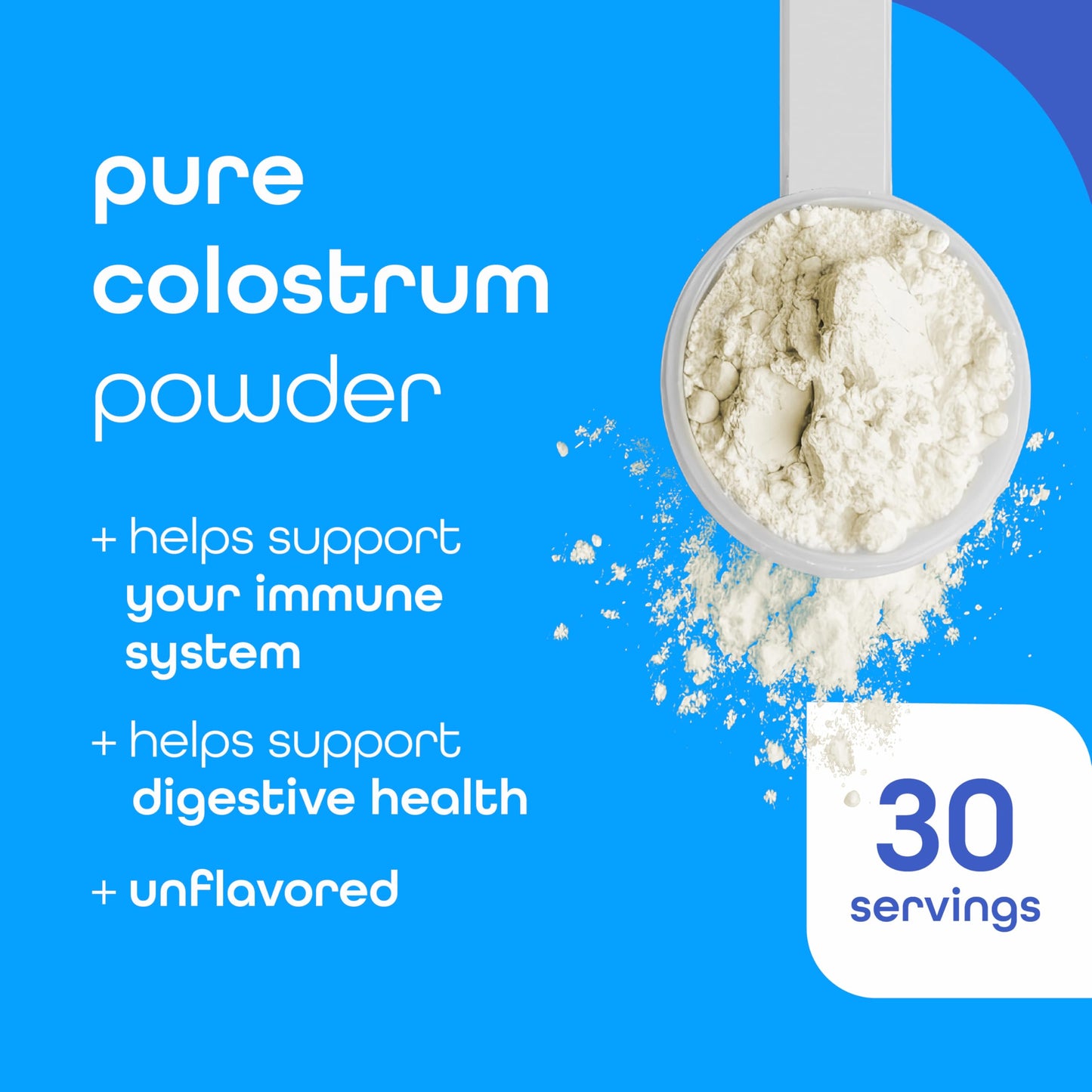 Zena Nutrition Bovine Colostrum Powder 1000mg, 30 Servings