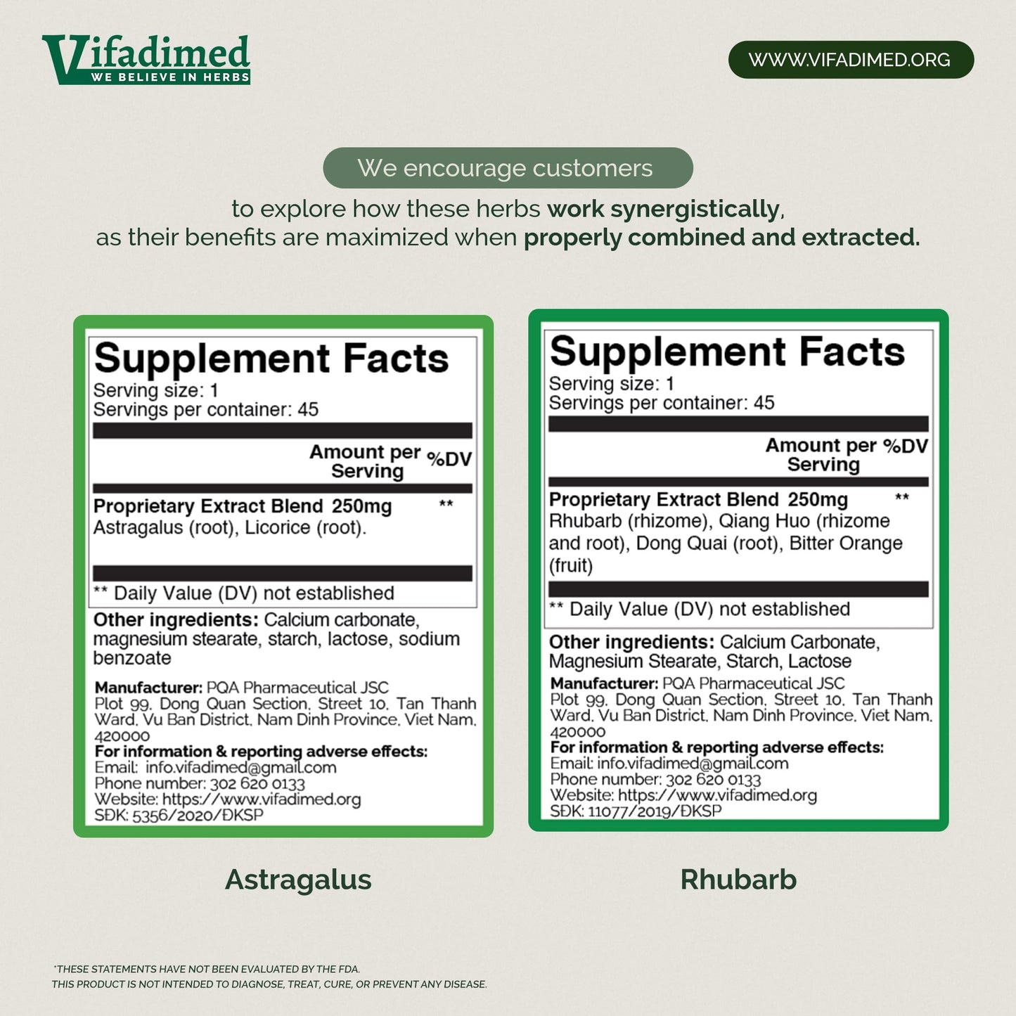 VIFADIMED Smooth Move Bundle Capsules 180