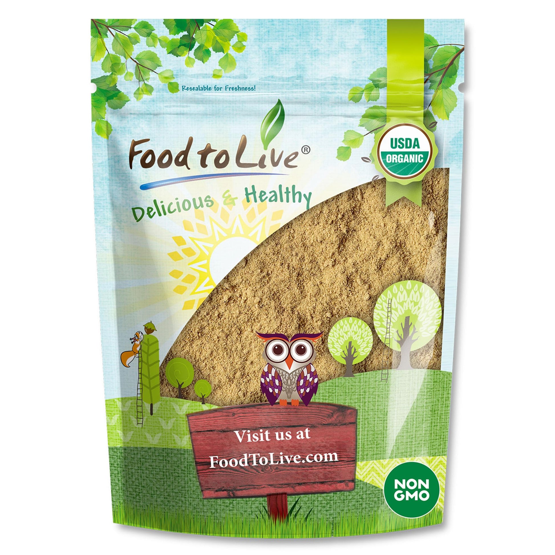 Food to Live Organic Triphala Powder, 16 Ounce