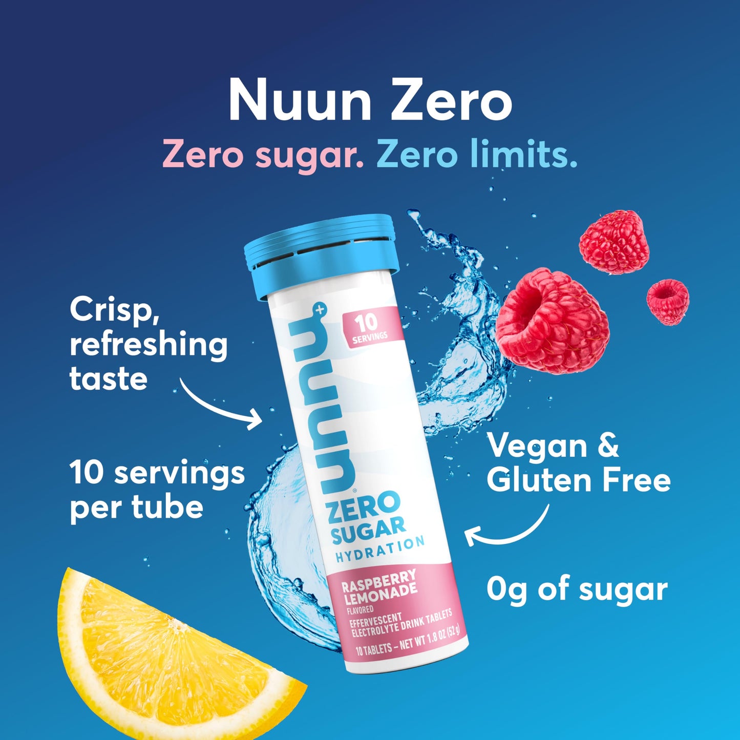 Nuun Zero Sugar Hydration Electrolyte Tablets 80 Count