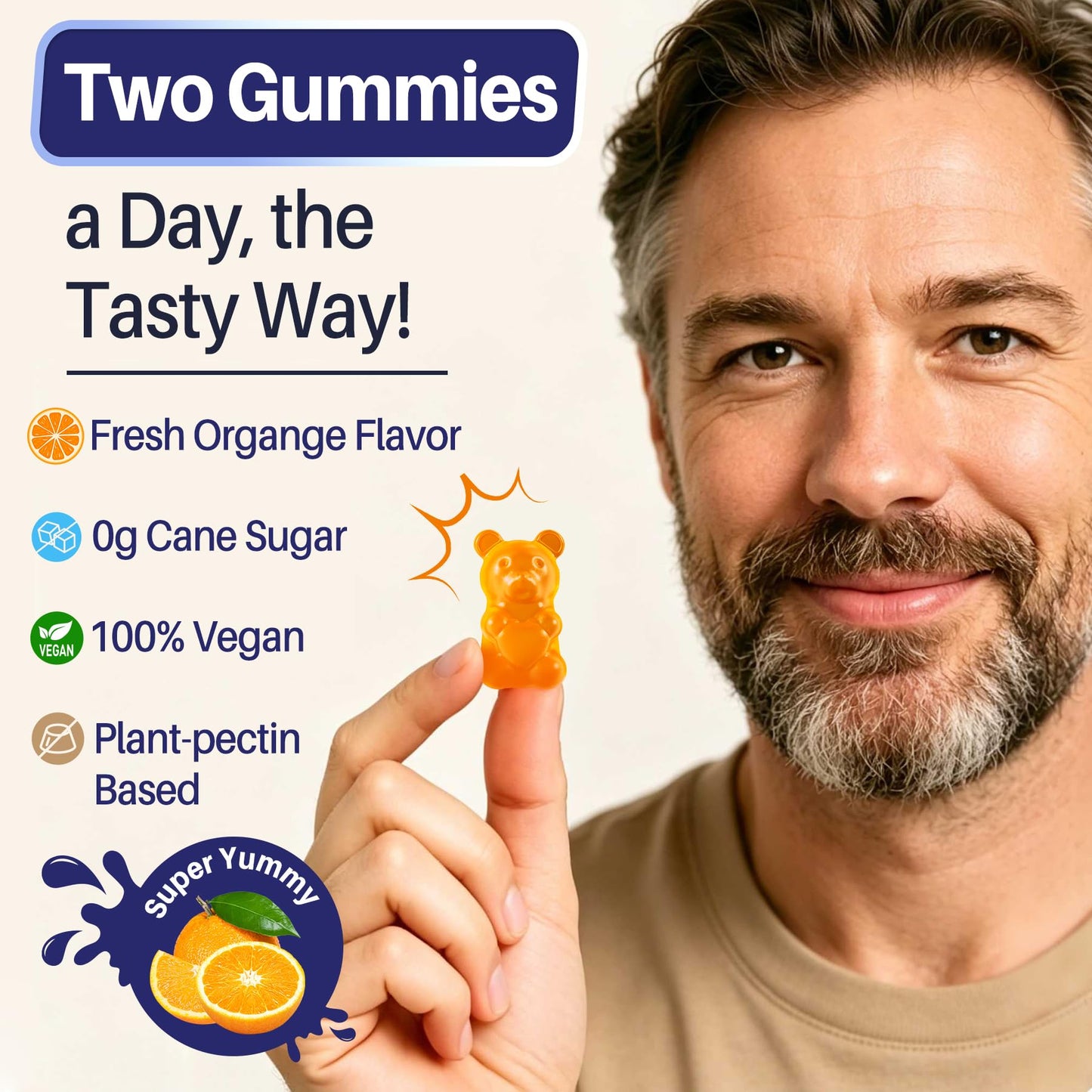 Nextdia Lutein and Zeaxanthin Supplement Gummy 120 Count