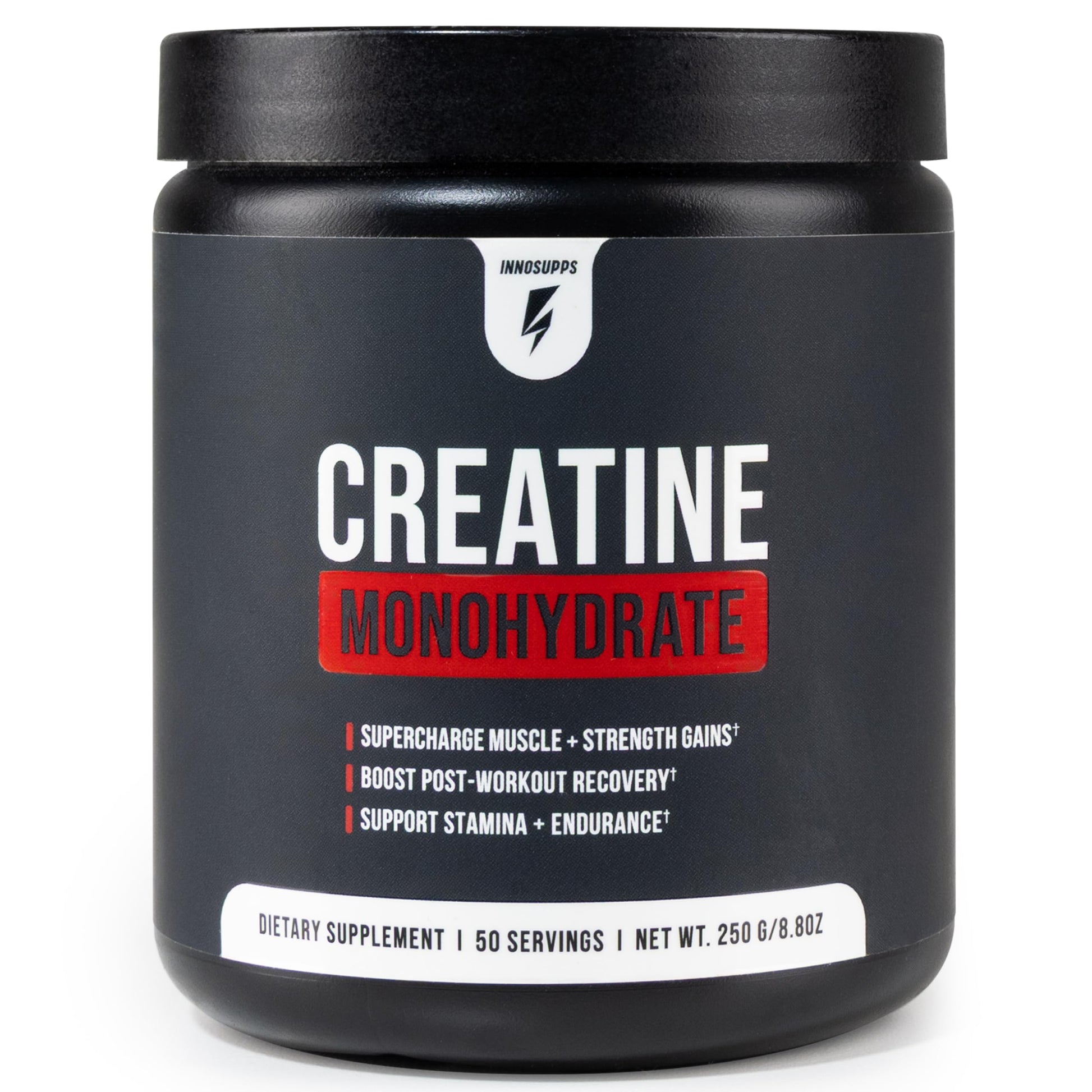 InnoSupps Creatine Monohydrate Powder 8.8 Ounce (Pack of 1)