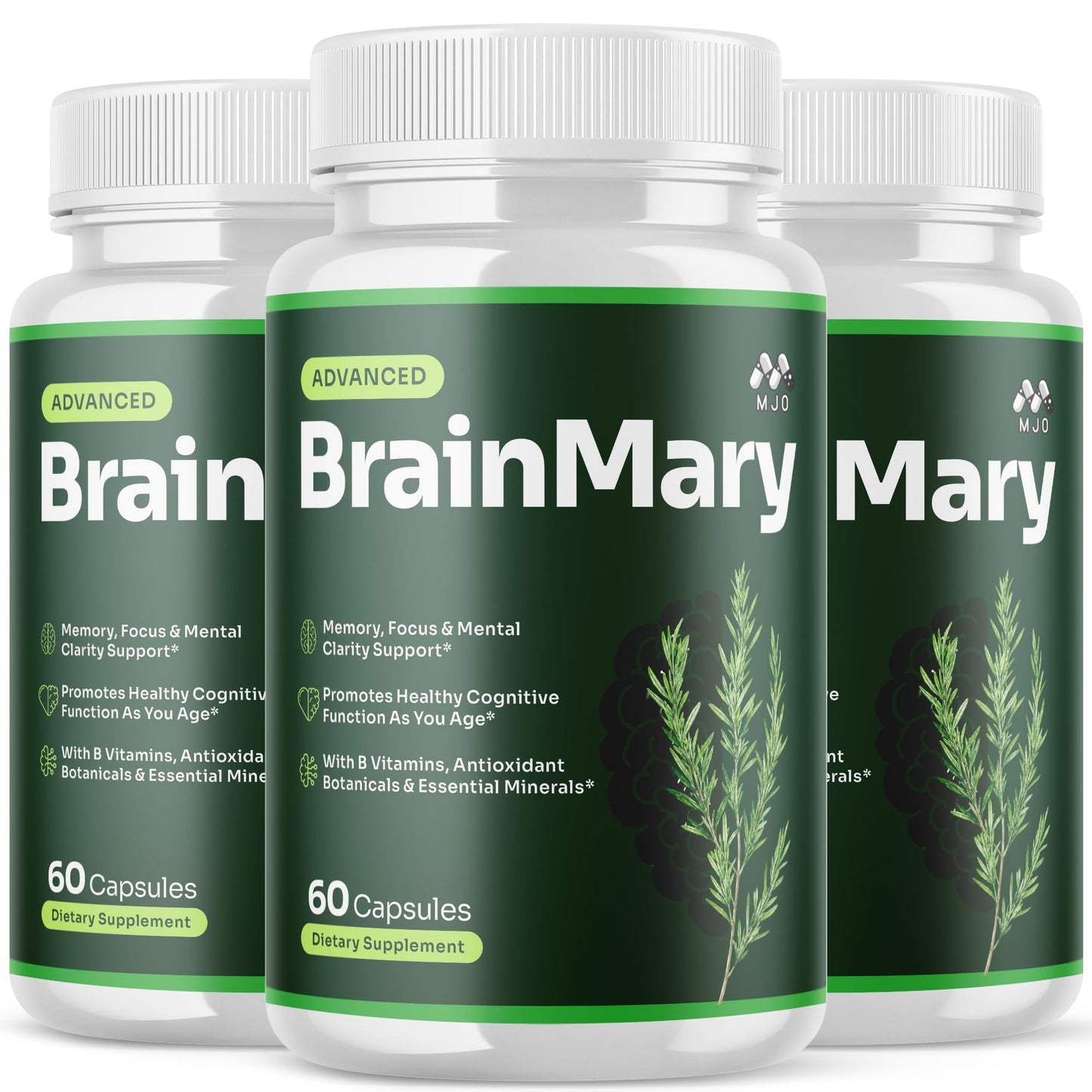 MJO BrainMary Capsules 180 Capsules