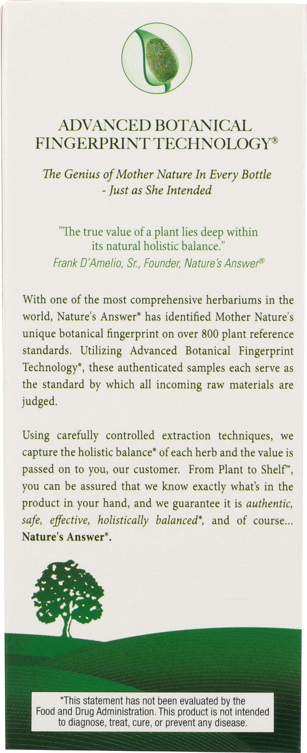 Nature's Answer UT Answer D-Mannose Cranberry 4 Capsules