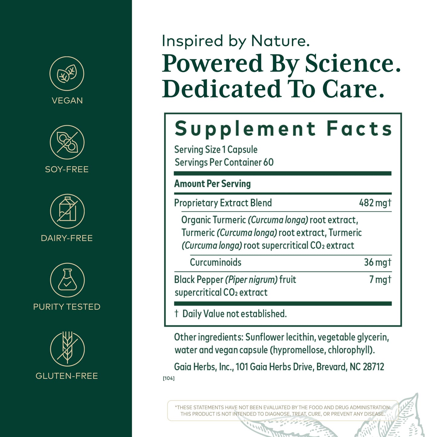 Gaia Herbs PRO Curcuma Supreme Capsules, 60 Count