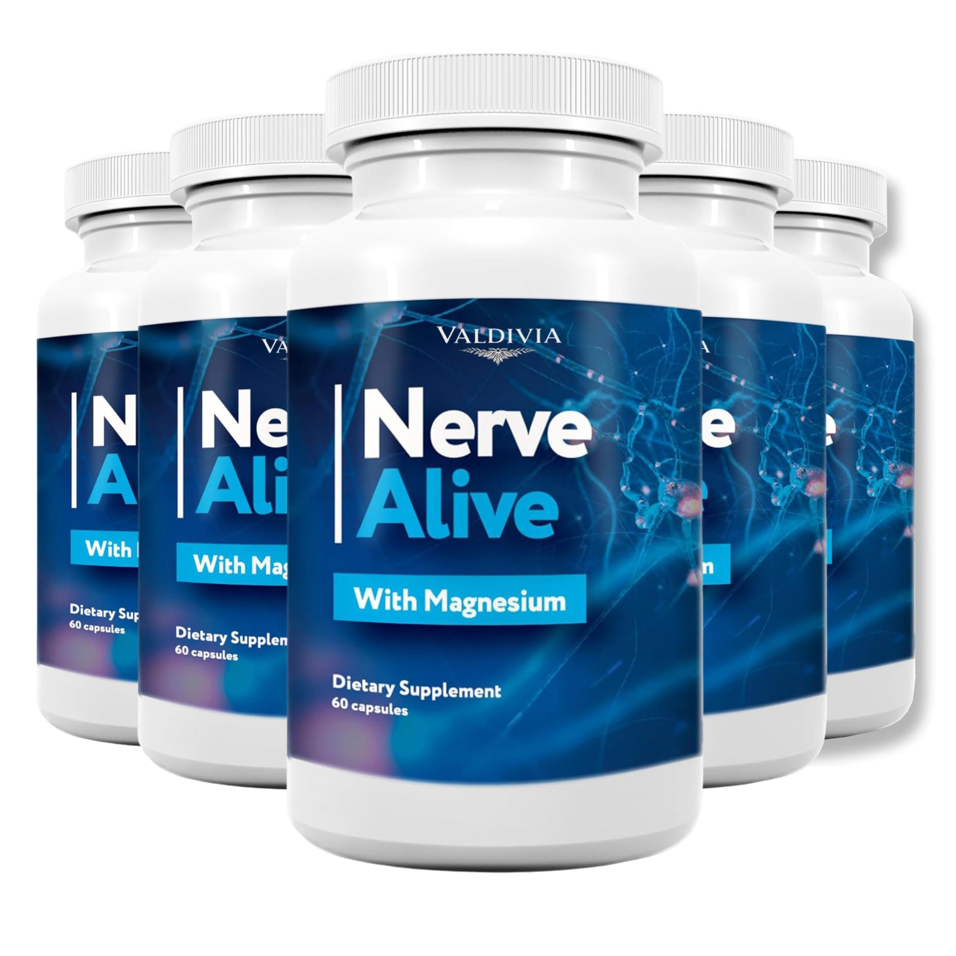Valdivia Nerve Alive Support Supplement for Neuropathy 300 Capsules