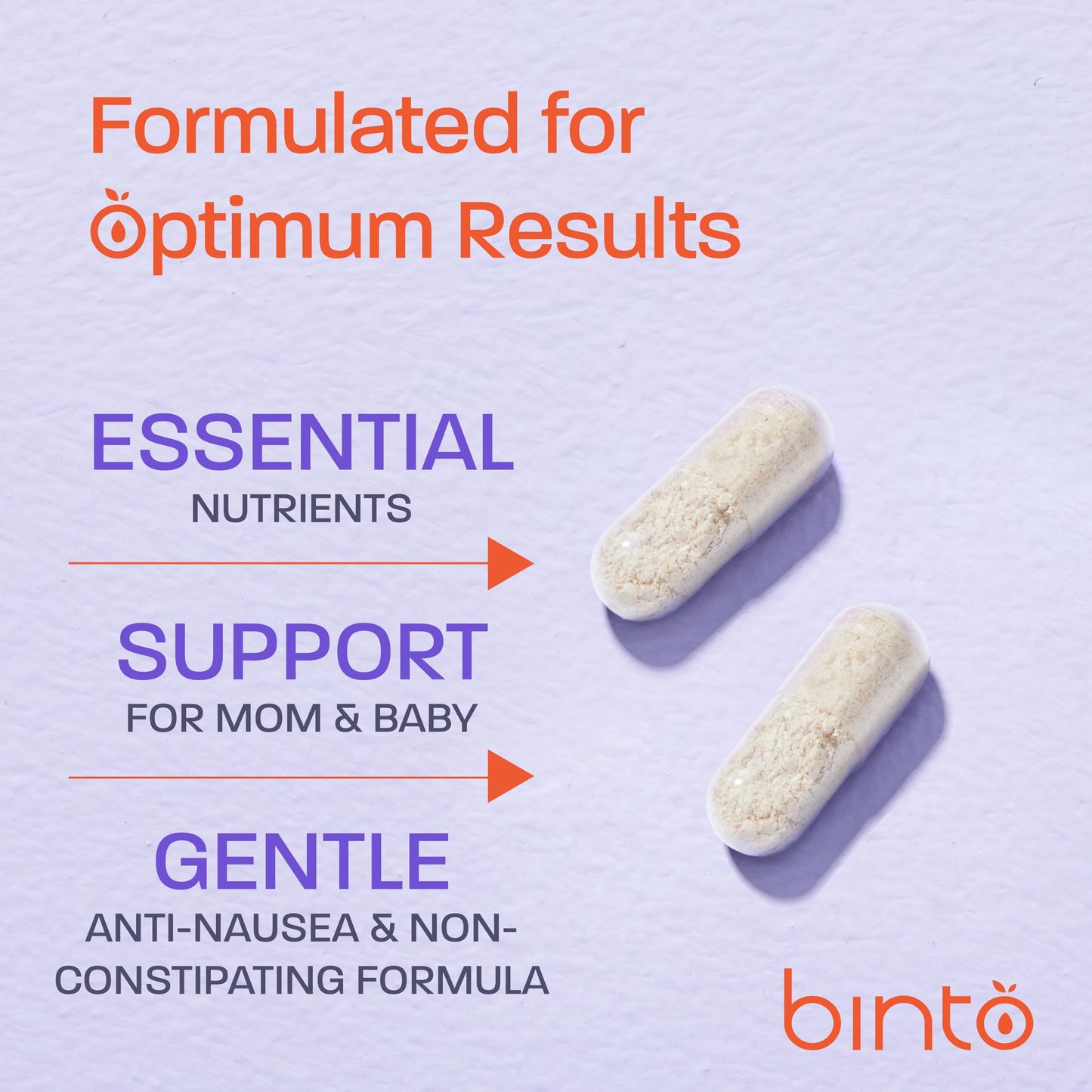 Binto Bloom Prenatal Supplements 60 Capsules