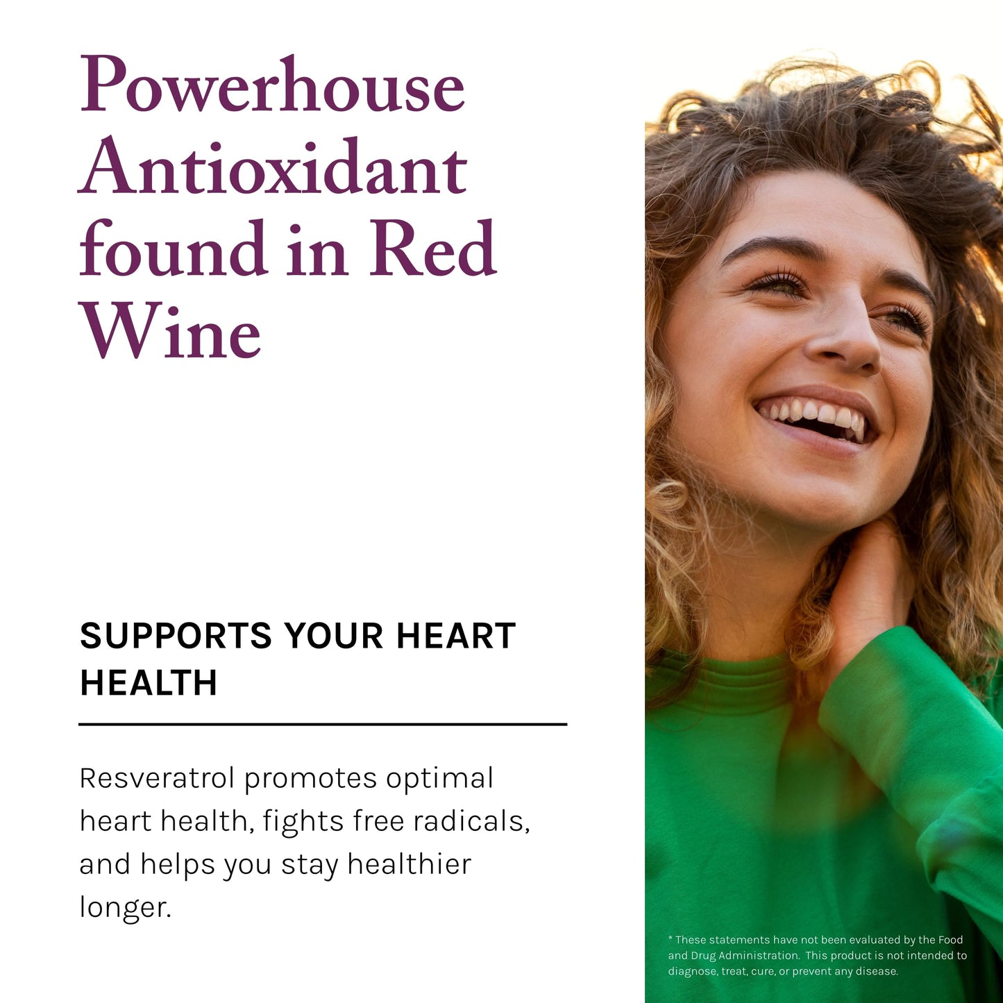 Reserveage Nutrition Resveratrol Gummies 100 mg 60 Count