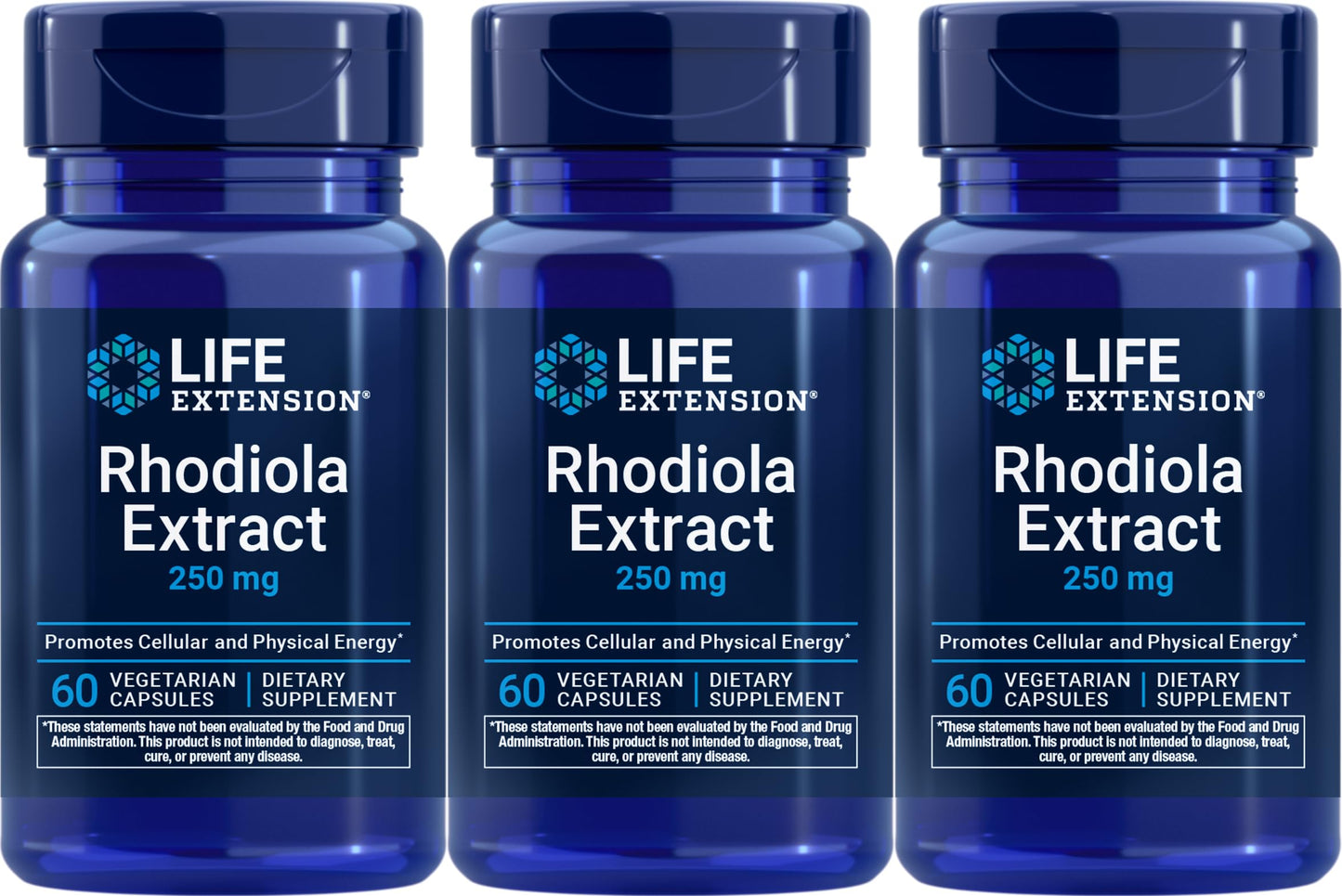 Life Extension Rhodiola Extract Capsules, 180 Capsules