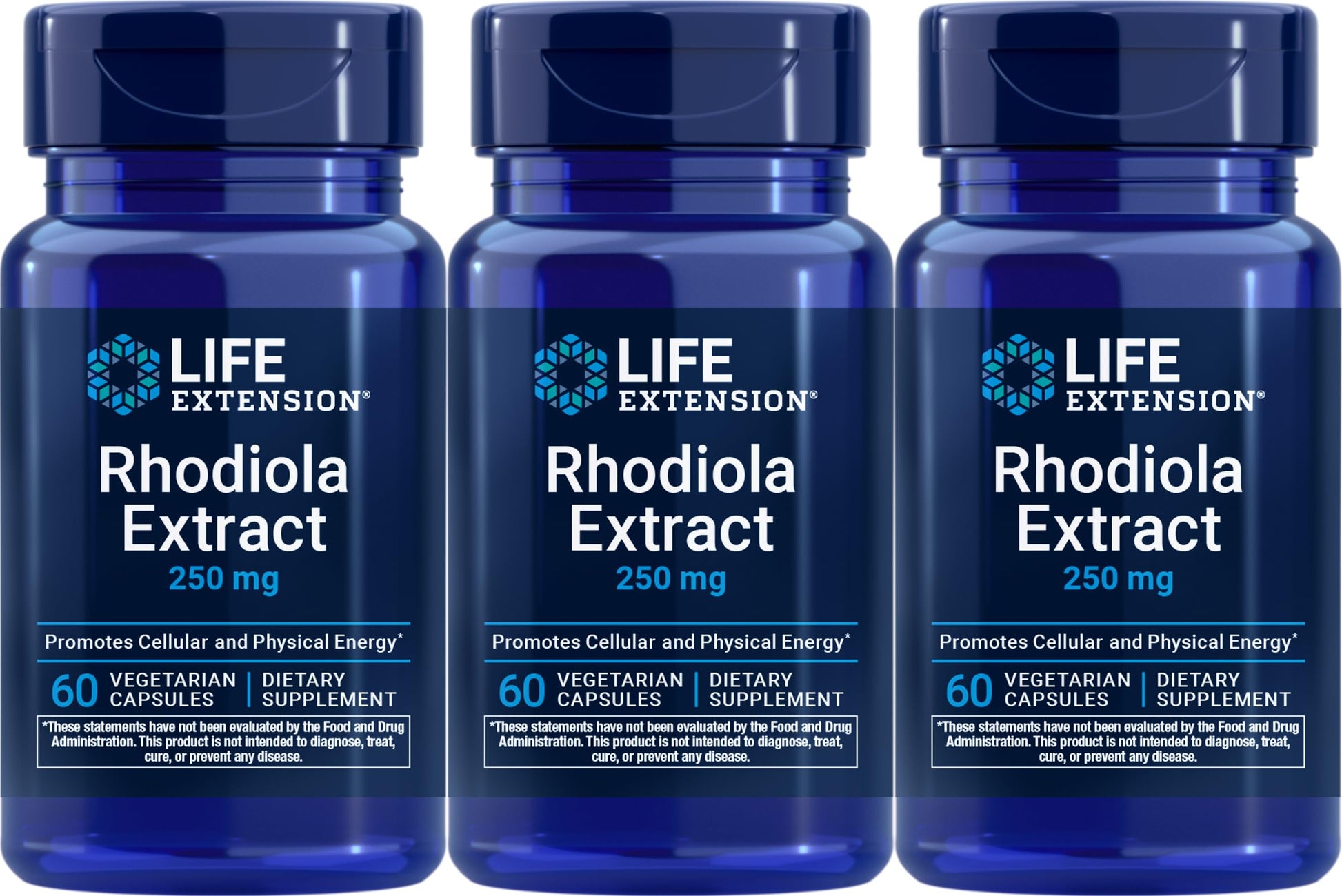 Life Extension Rhodiola Extract Capsules, 180 Capsules