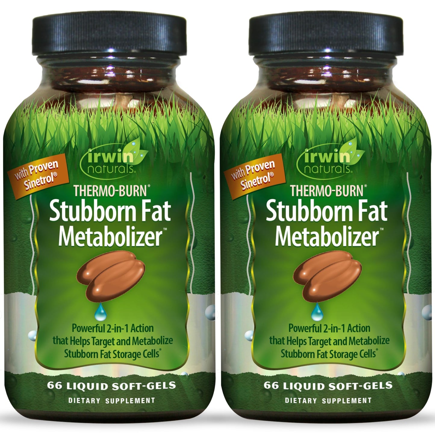Irwin Naturals Thermo-Burn Stubborn Fat Metabolizer Softgels 2 Pack