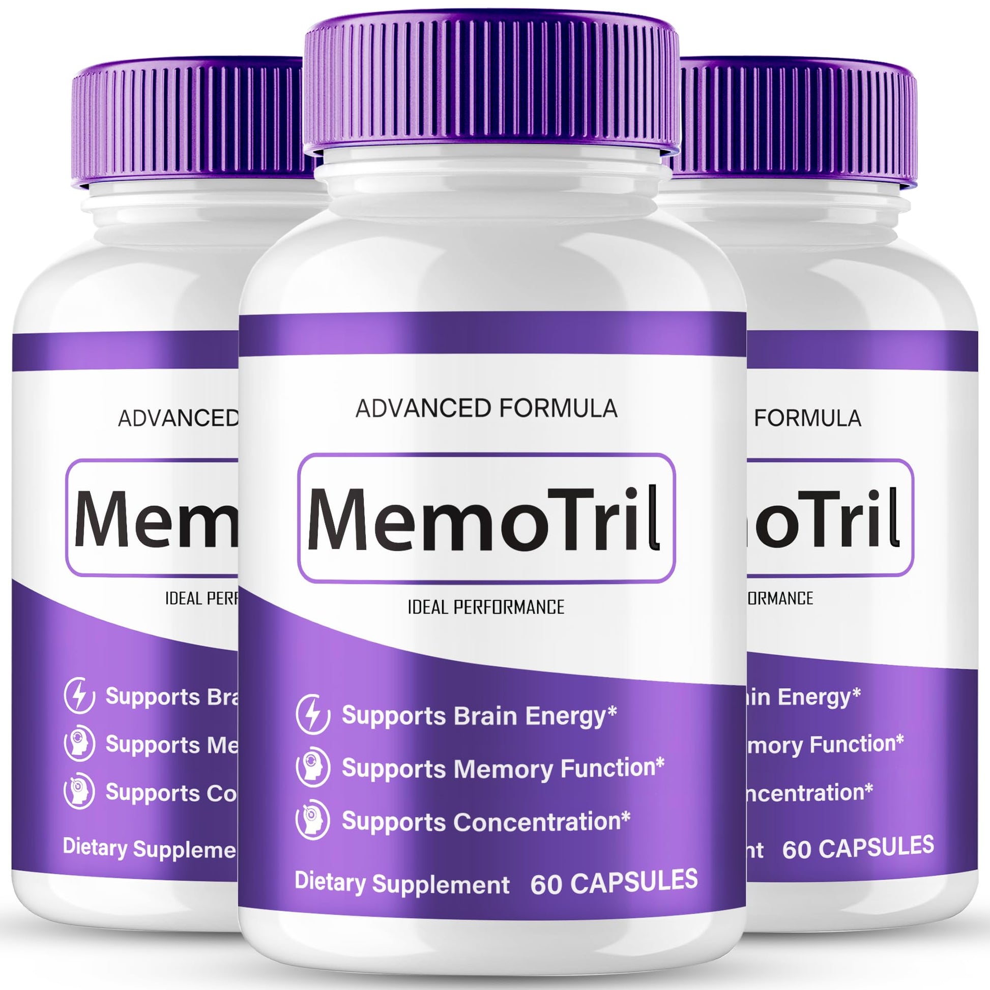 IDEAL PERFORMANCE MemoTril Memory Capsules 180 Capsules