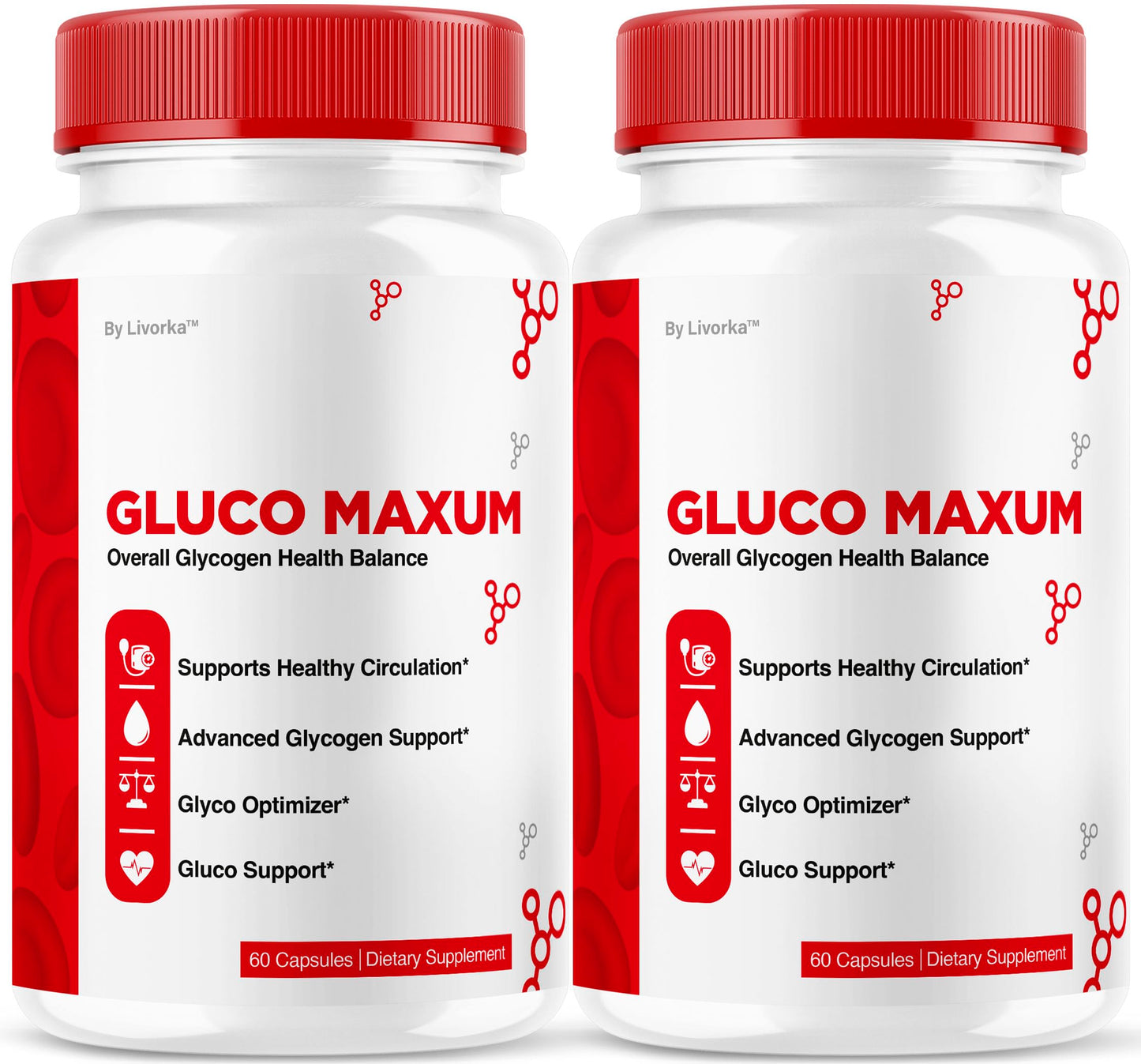 LIVORKA GlucoMaxum Capsules 120 Capsules