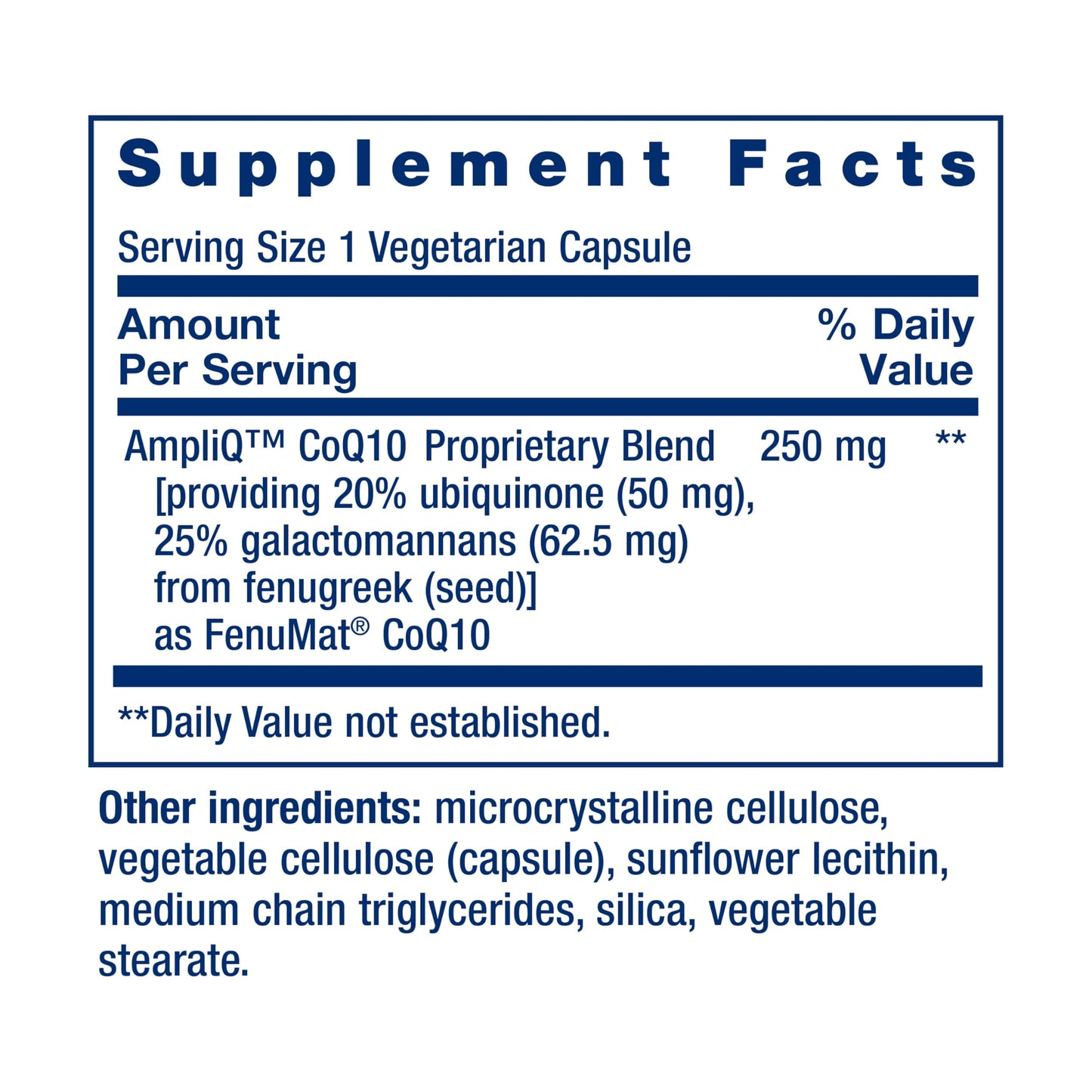 Life Extension AmpliQ CoQ10 60 Capsules