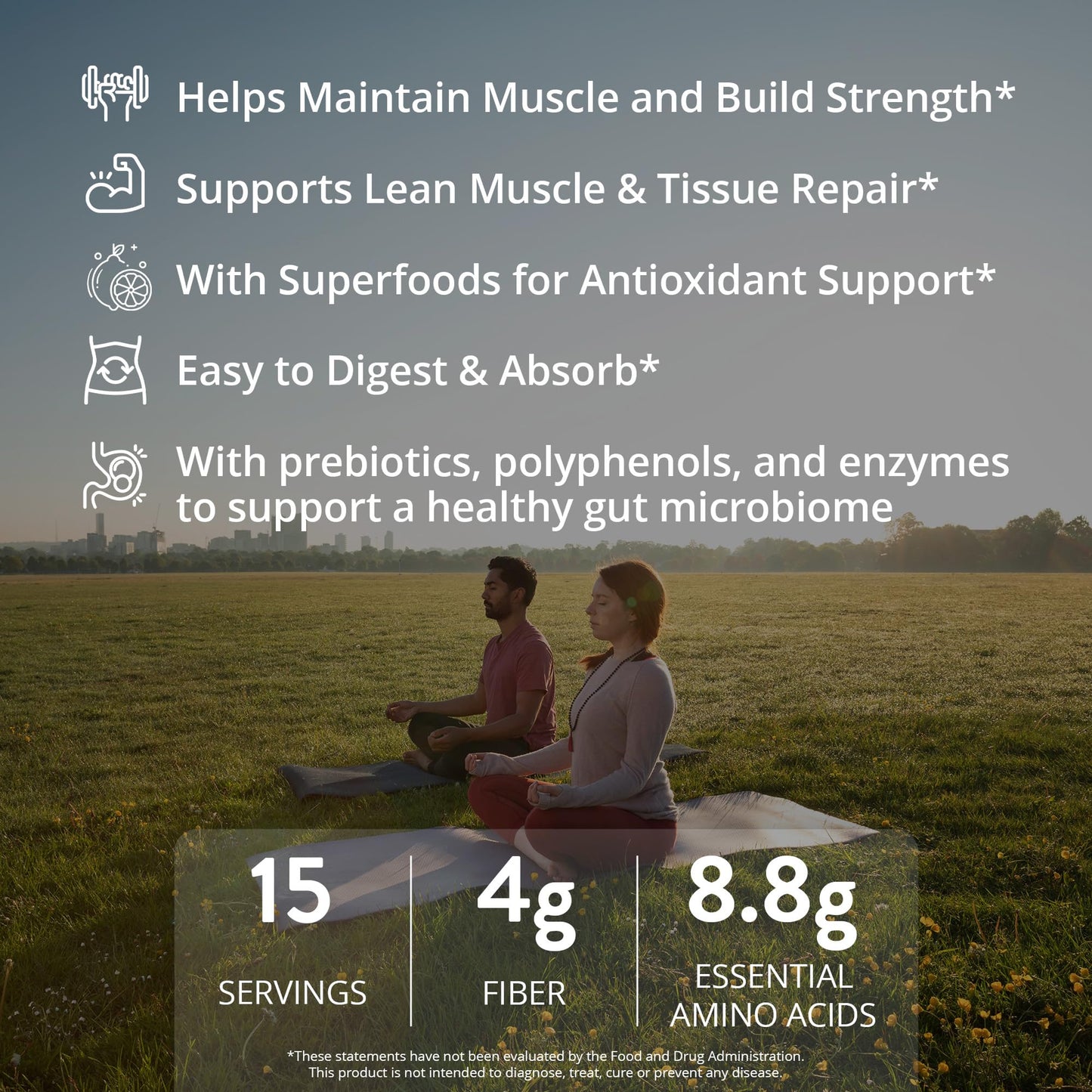 MRM Veggie Protein with Superfoods Protein Powder 20.1 oz