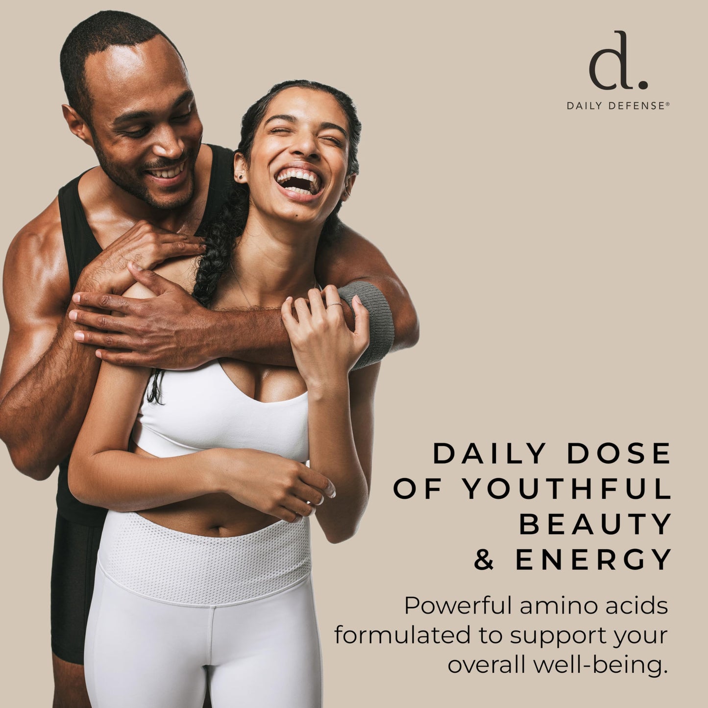 Daily Defense Age Rescue Anti Aging Amino Acids Supplement Capsule 1
