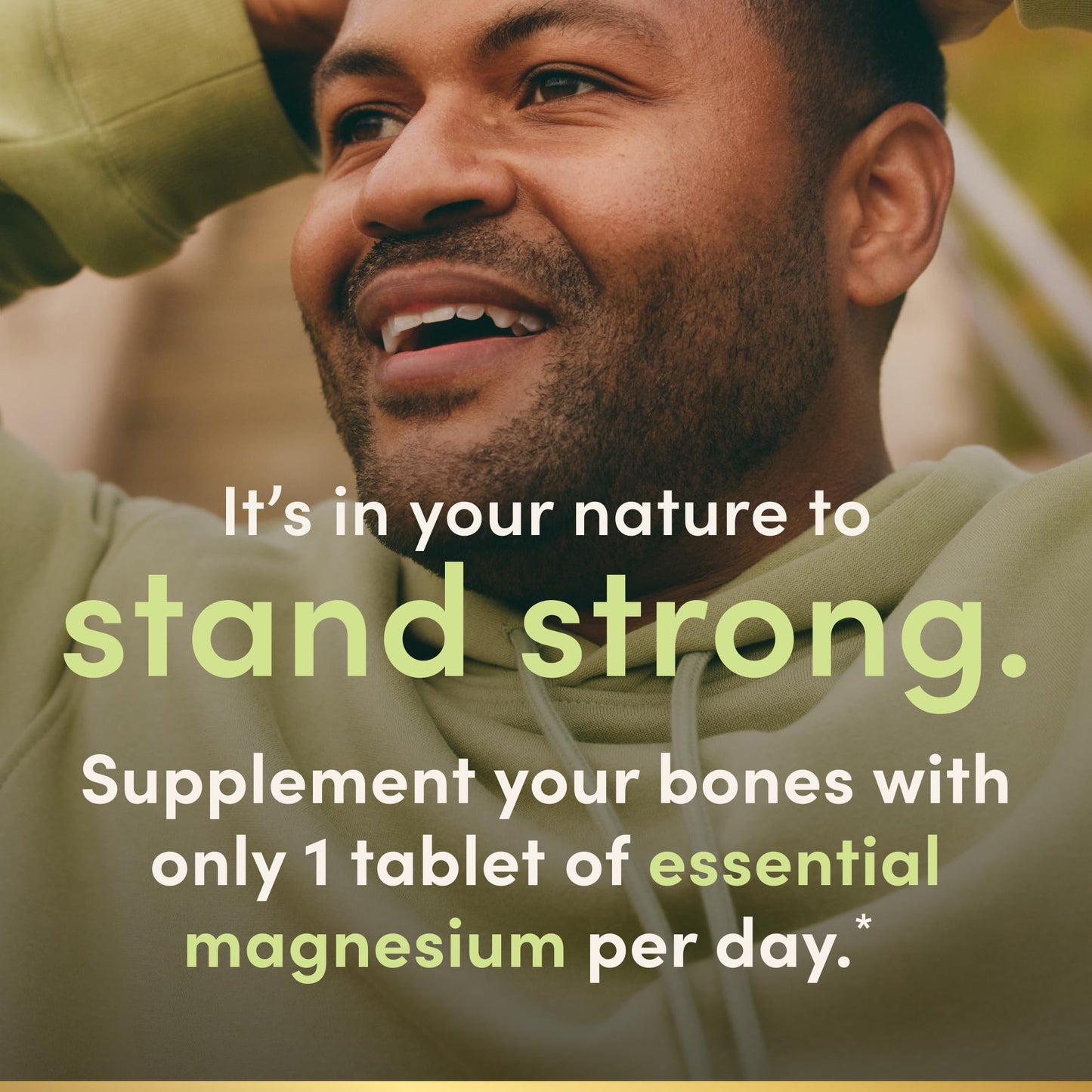 Nature's Bounty Magnesium 500 mg Tablets 200 Count