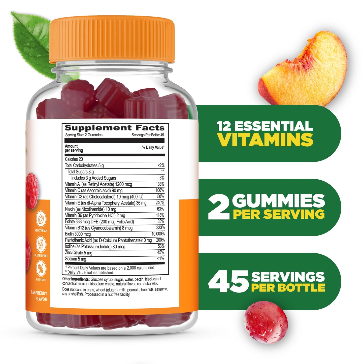 Lifeable Women's Multivitamin Gummies, 90 Count