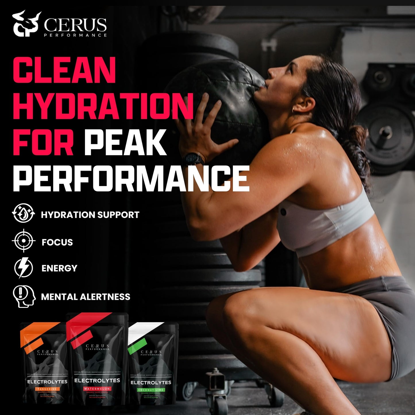 Cerus Performance Electrolyte Powder 6.56 Ounce