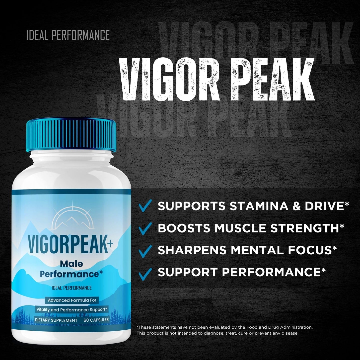 IDEAL PERFORMANCE VigorPeak Capsule 60 Count